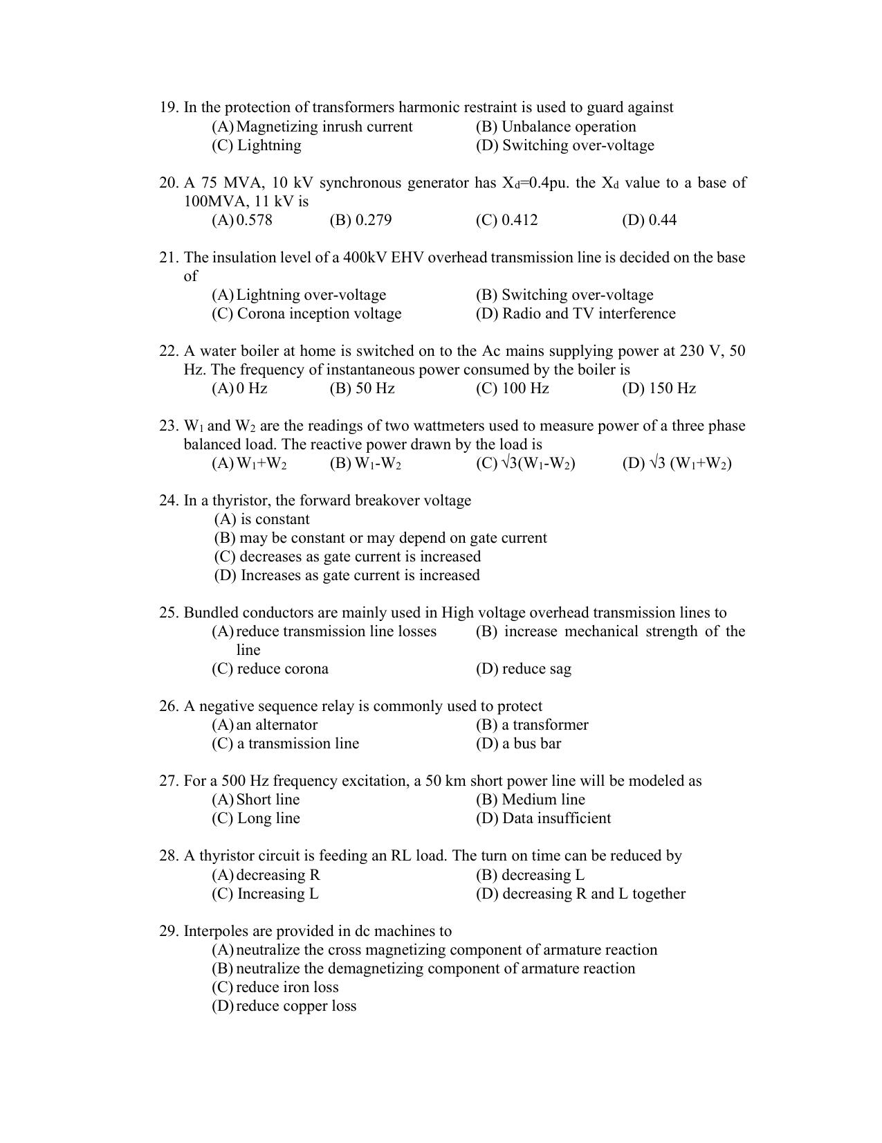 PU CET PG 2022 Question Paper - Page 251