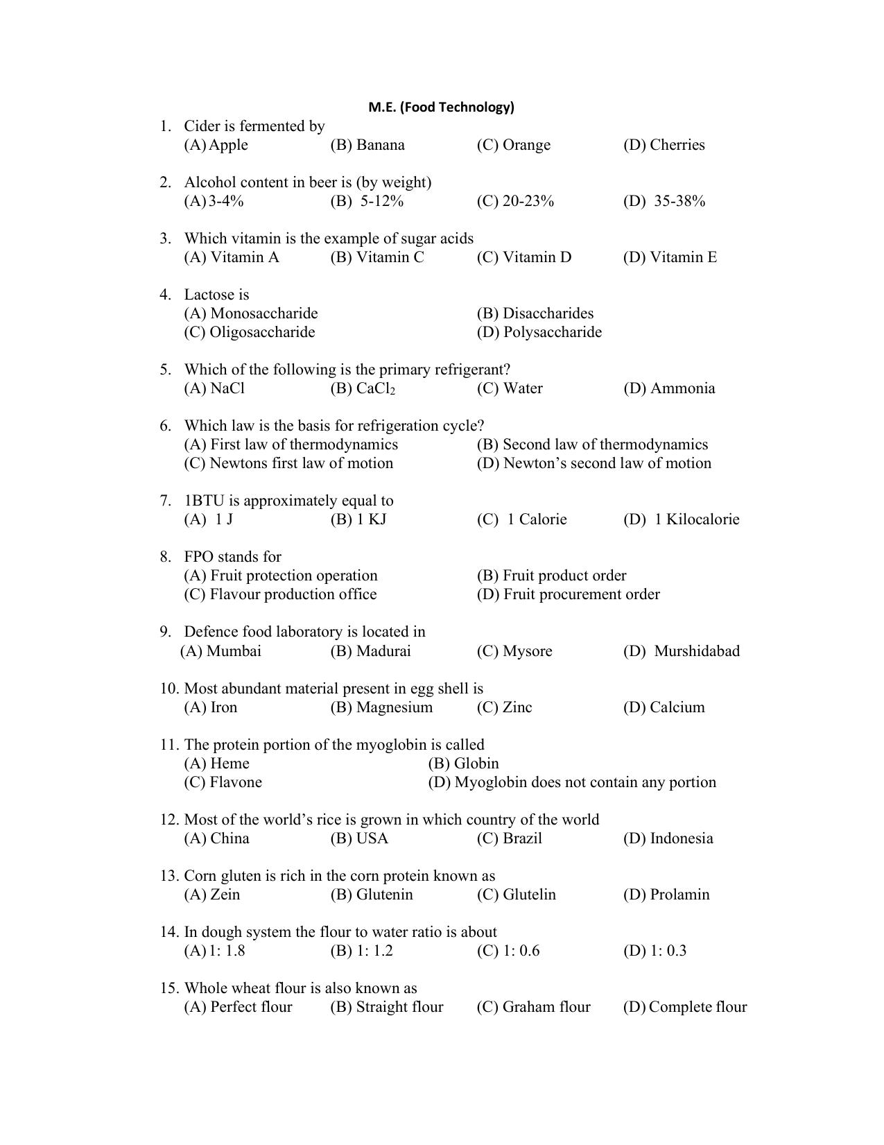 PU CET PG 2022 Question Paper - Page 257