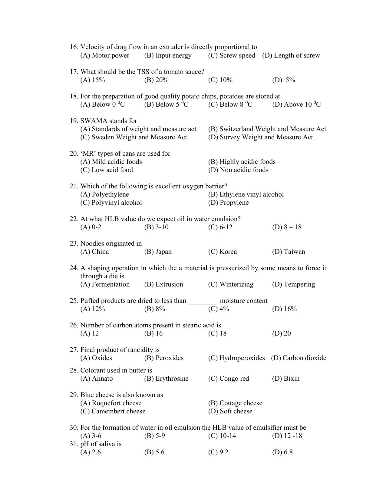 PU CET PG 2022 Question Paper - Page 258