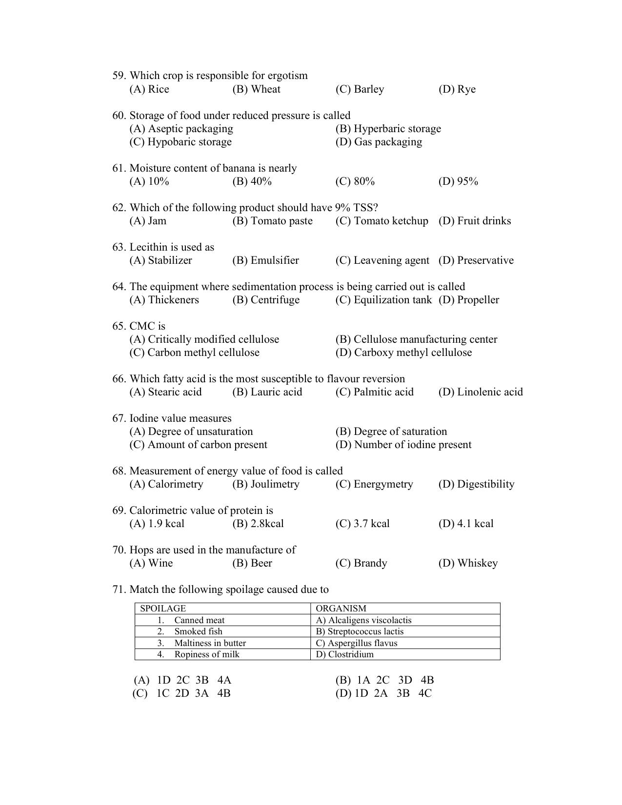 PU CET PG 2022 Question Paper - Page 261
