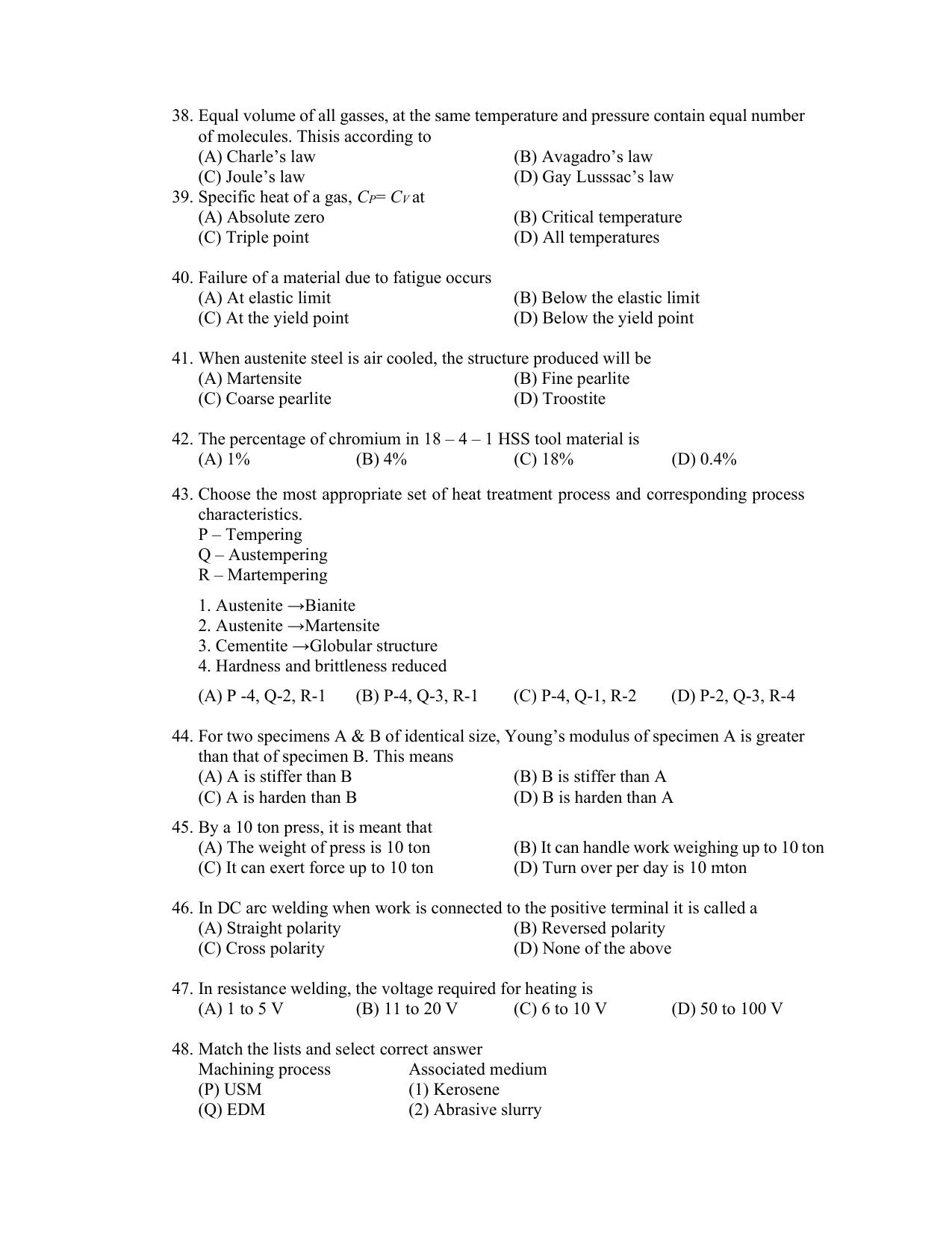 PU CET PG 2022 Question Paper - Page 267