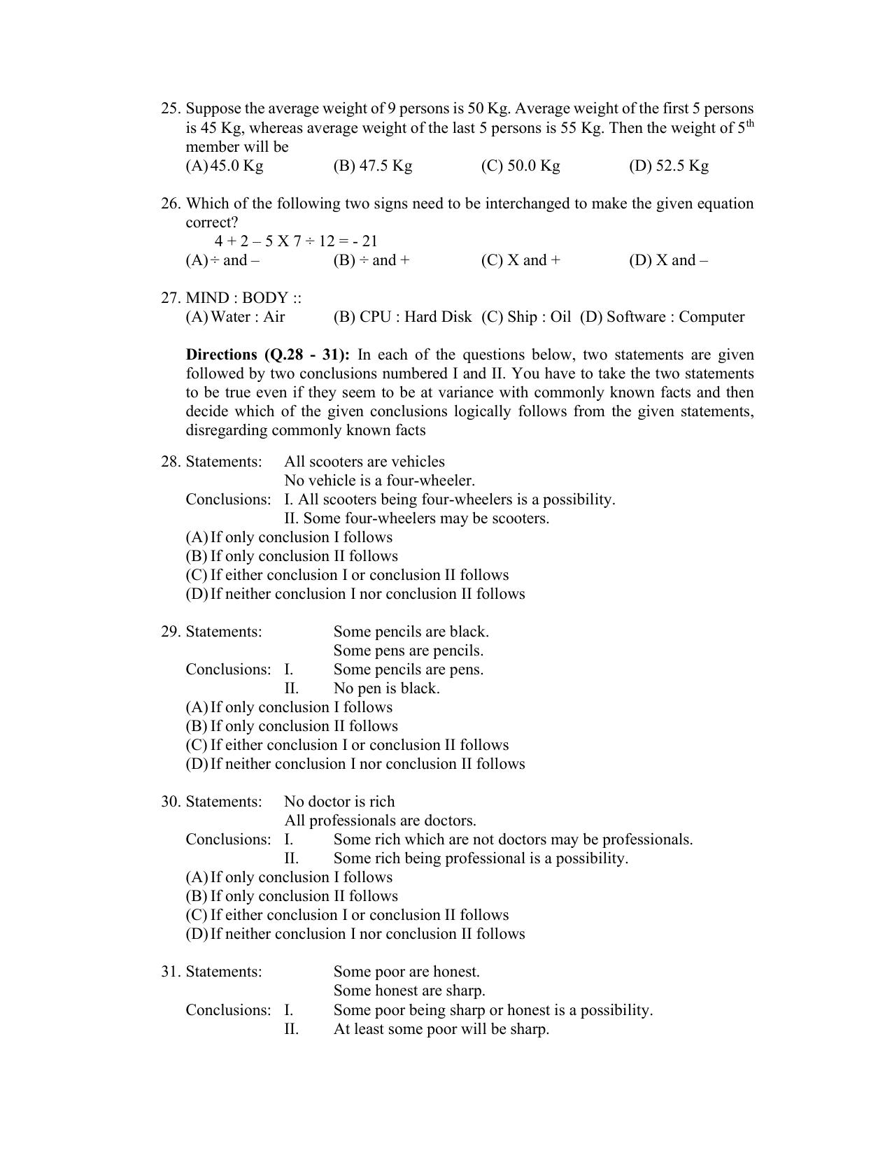 PU CET PG 2022 Question Paper - Page 273
