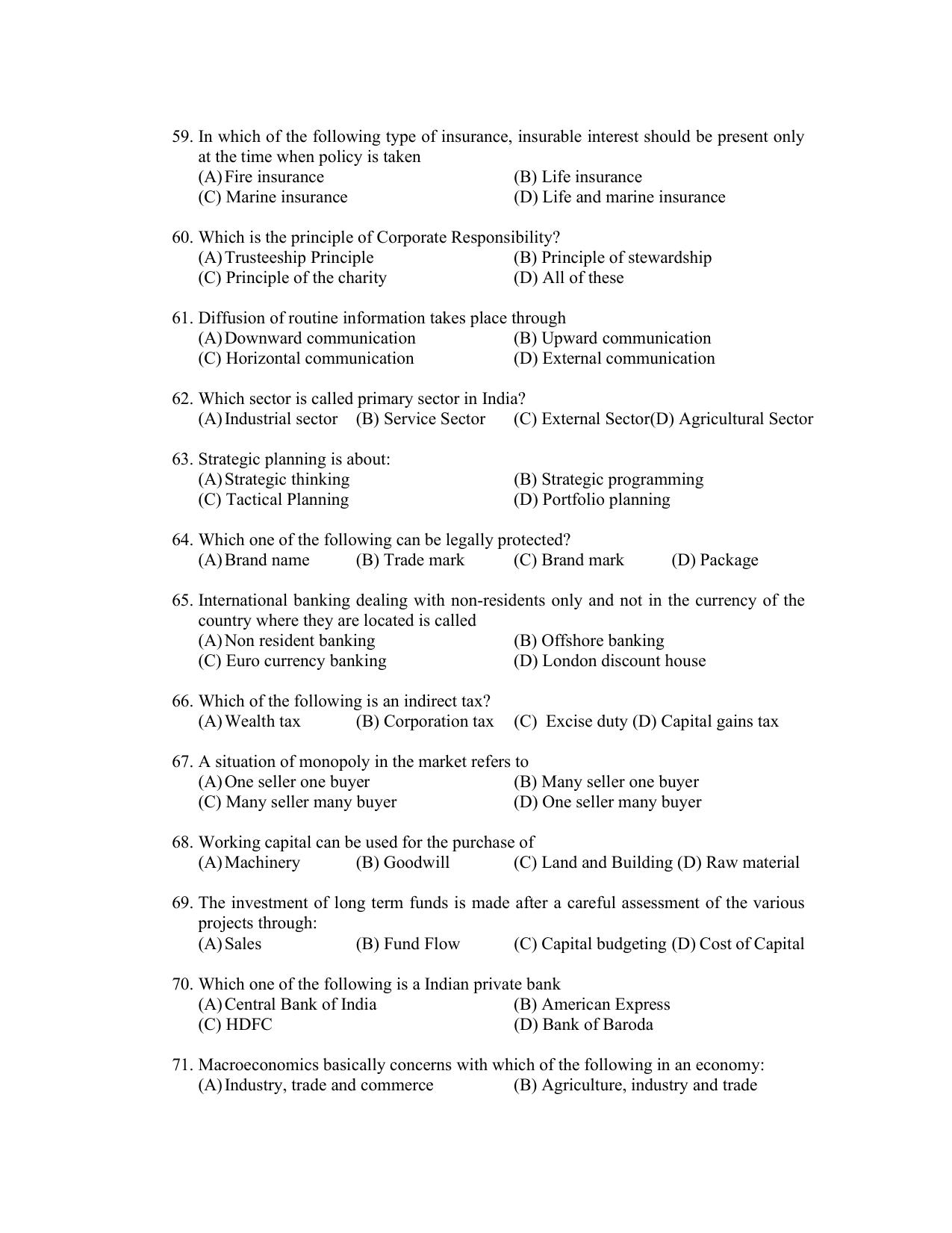 PU CET PG 2022 Question Paper - Page 277