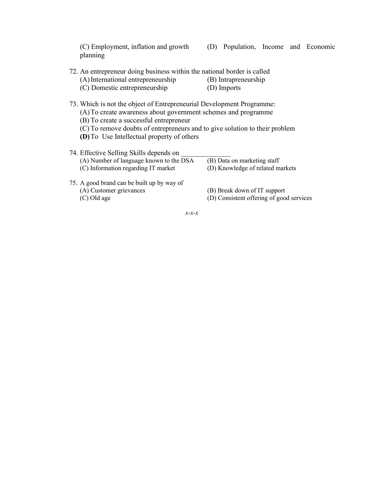 PU CET PG 2022 Question Paper - Page 278
