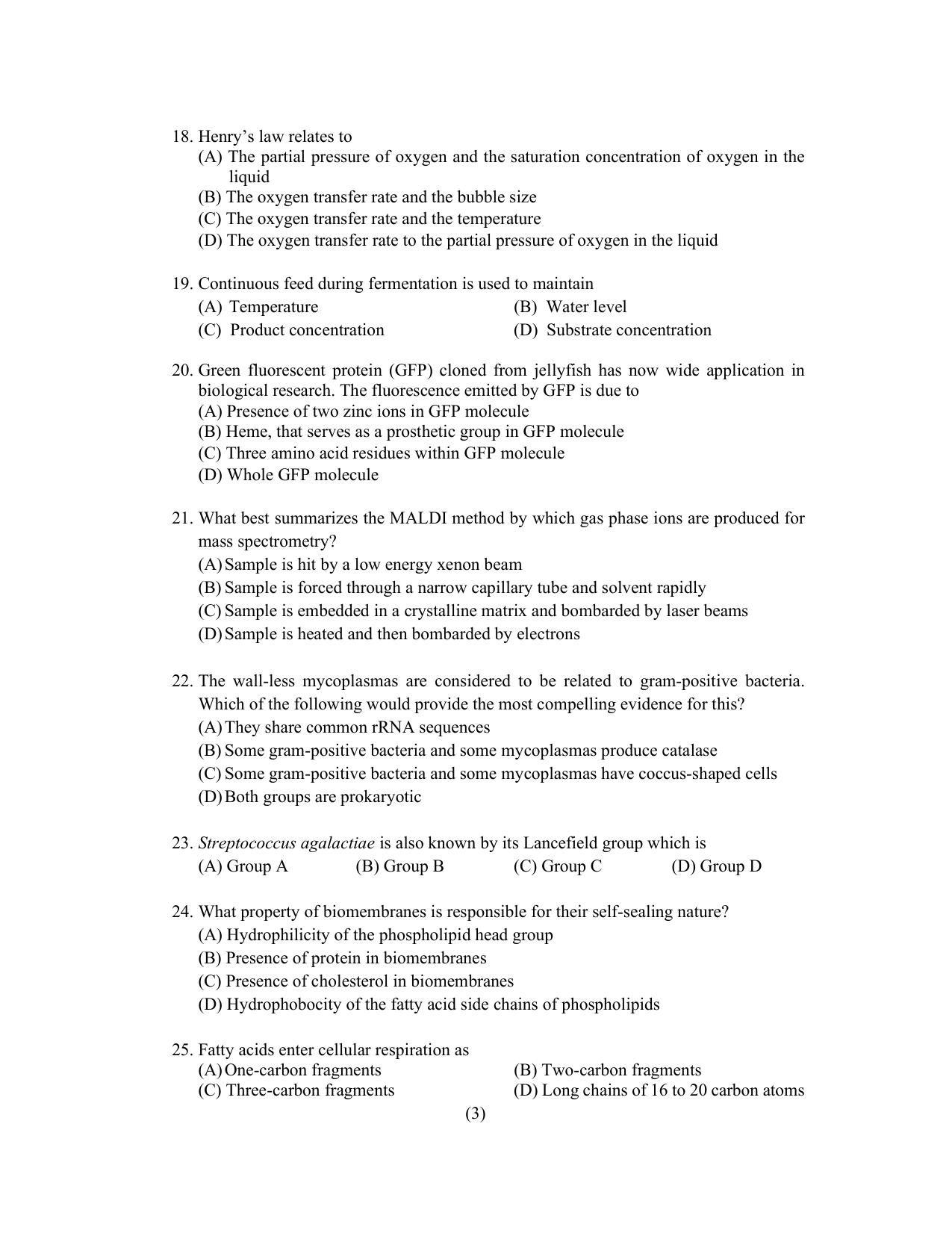 PU CET PG 2022 Question Paper - Page 281