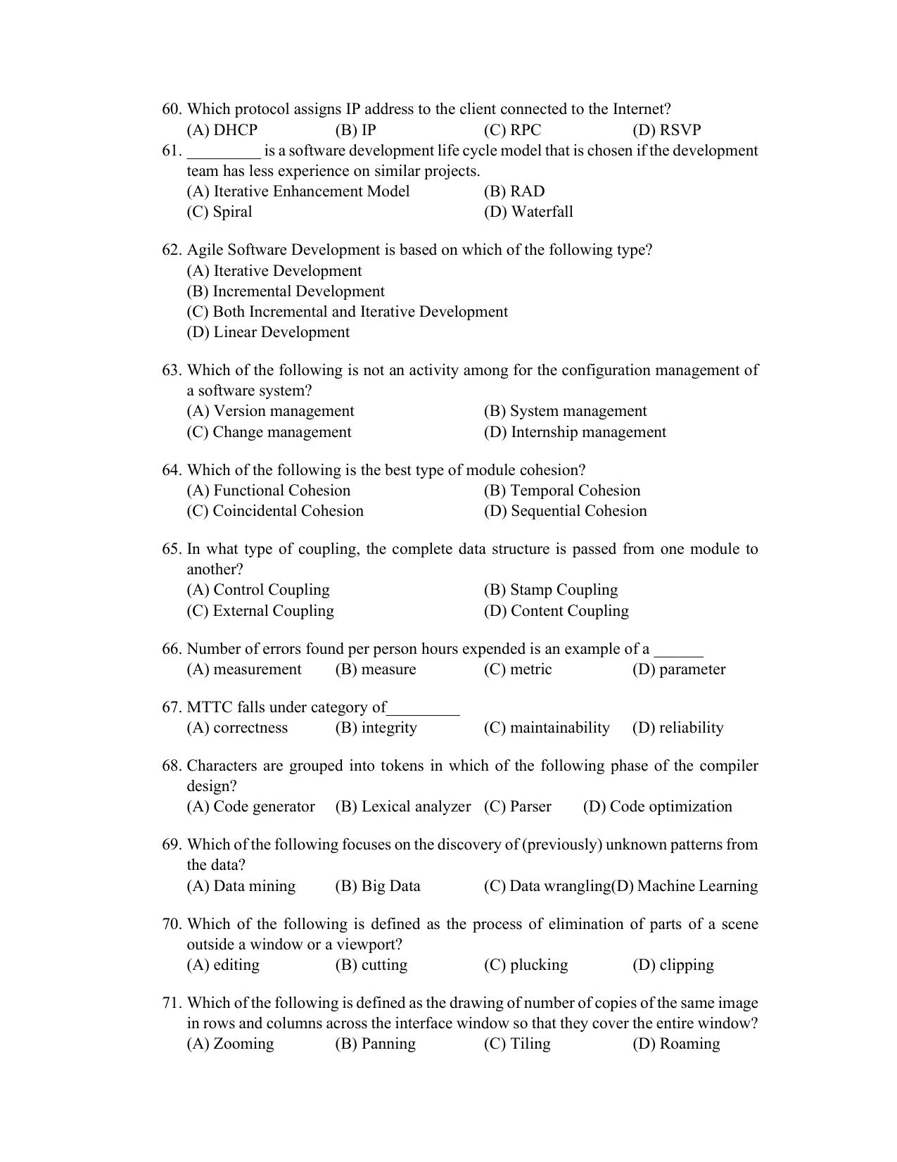 PU CET PG 2022 Question Paper - Page 301