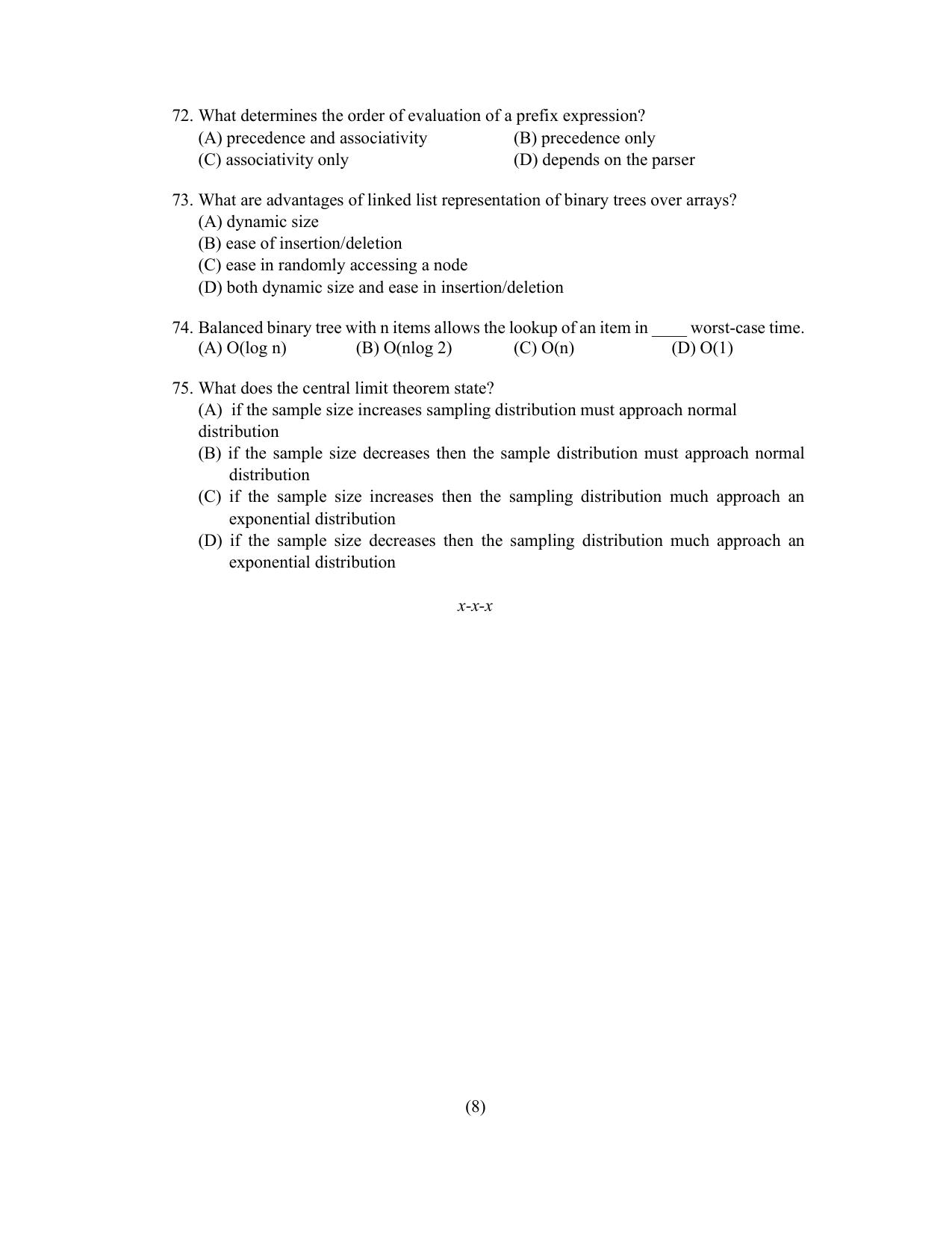 PU CET PG 2022 Question Paper - Page 302