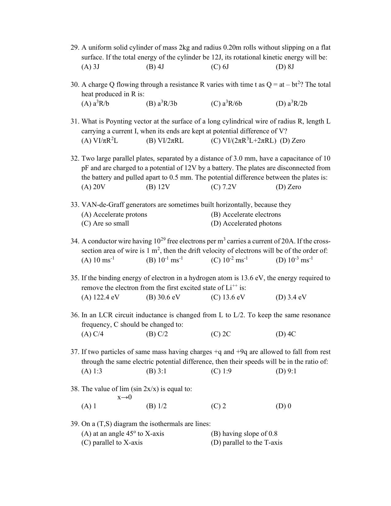 PU CET PG 2022 Question Paper - Page 306