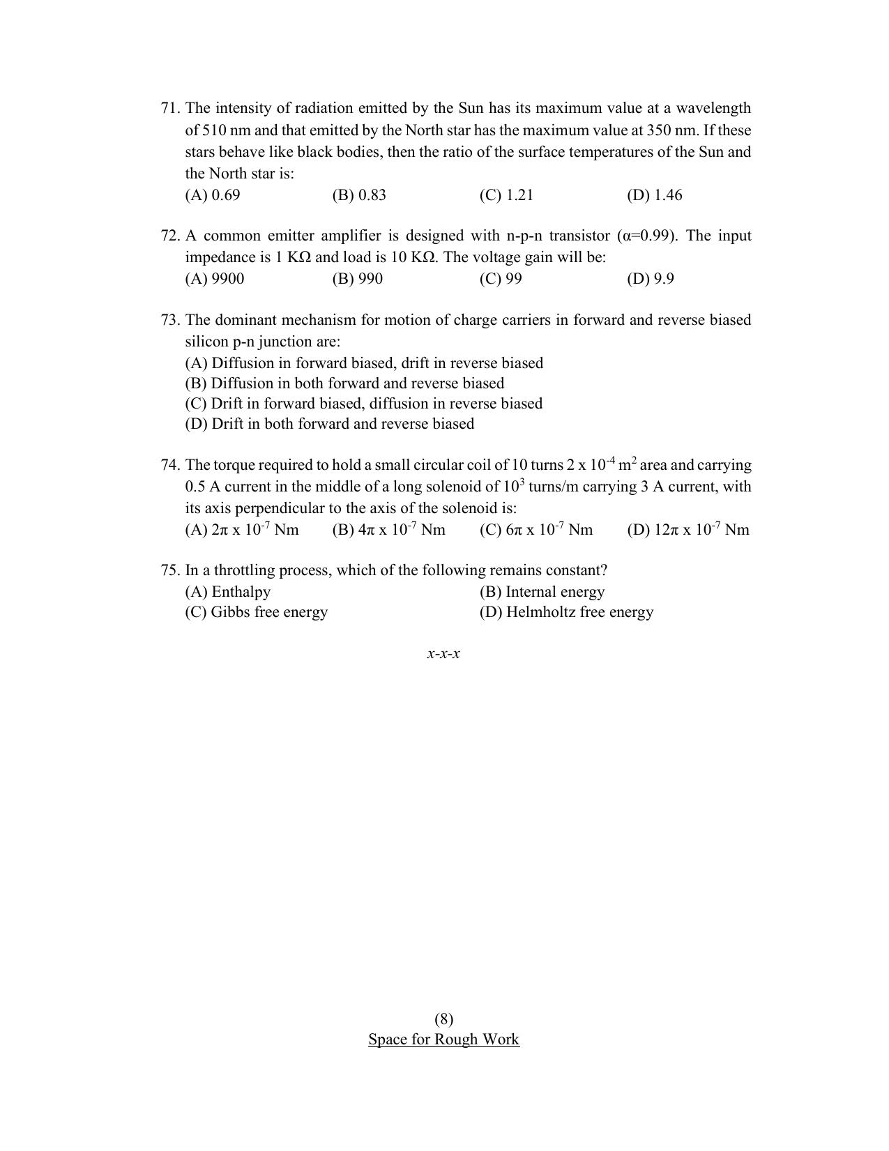 PU CET PG 2022 Question Paper - Page 310