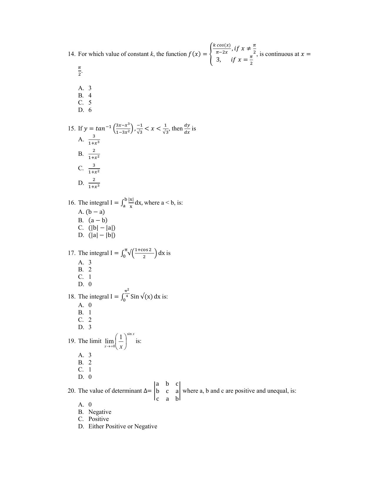 PU CET PG 2022 Question Paper - Page 325