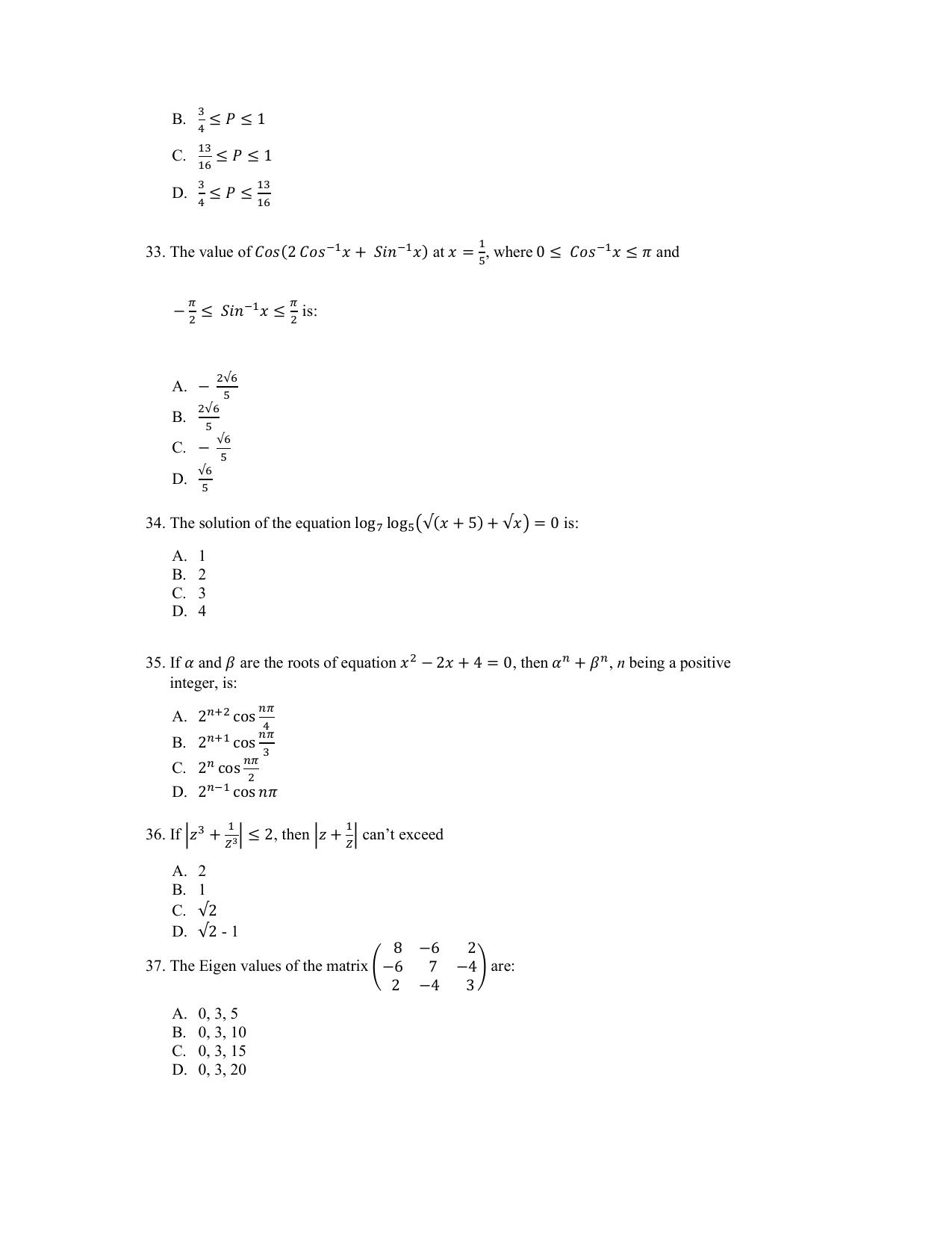 PU CET PG 2022 Question Paper - Page 328