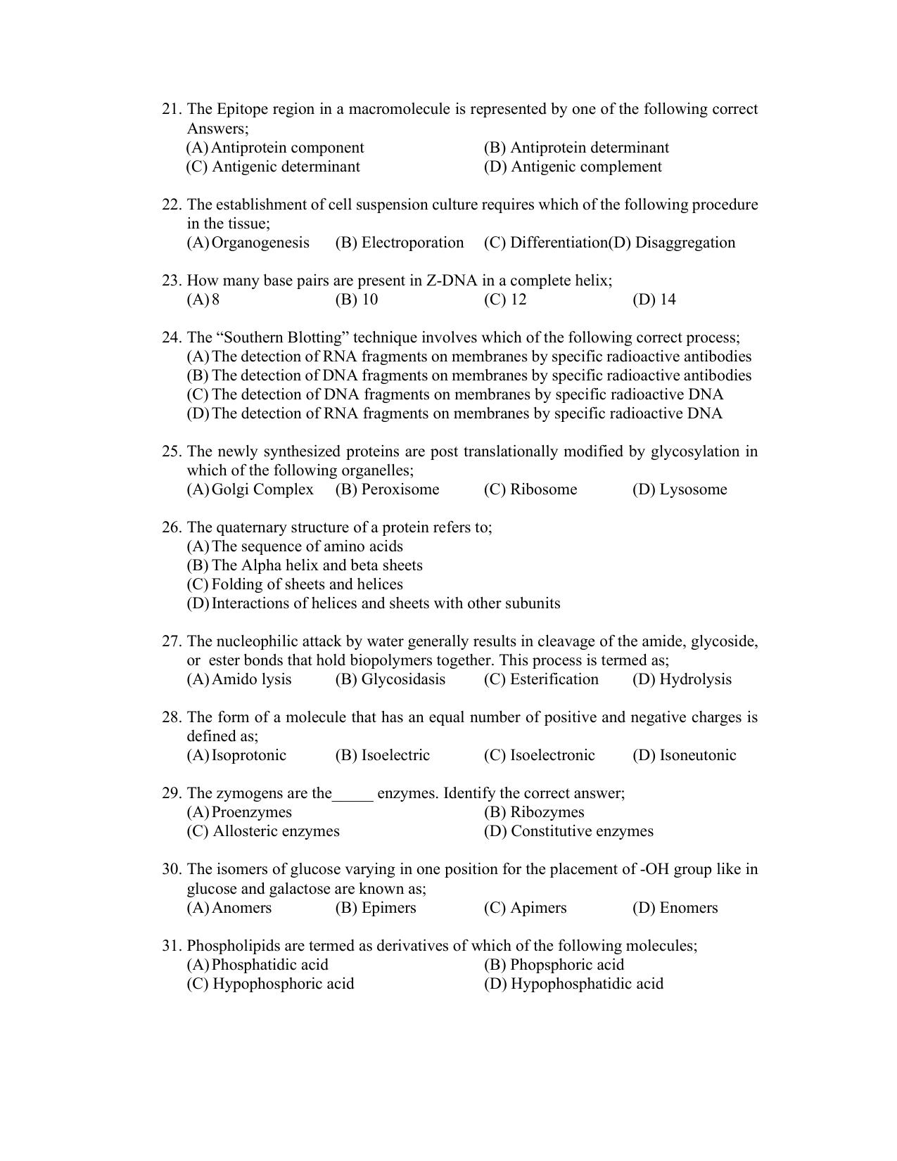 PU CET PG 2022 Question Paper - Page 337