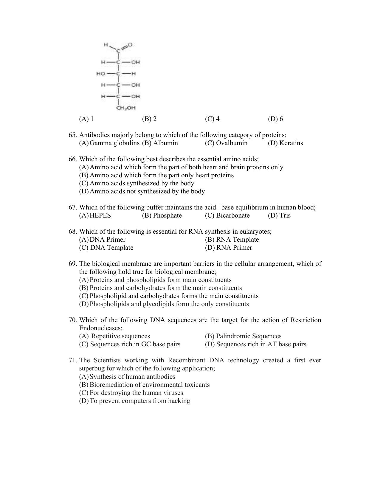 PU CET PG 2022 Question Paper - Page 341