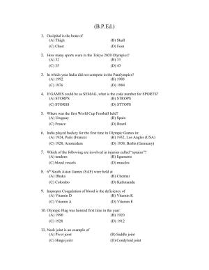 PU CET PG 2022 Question Paper