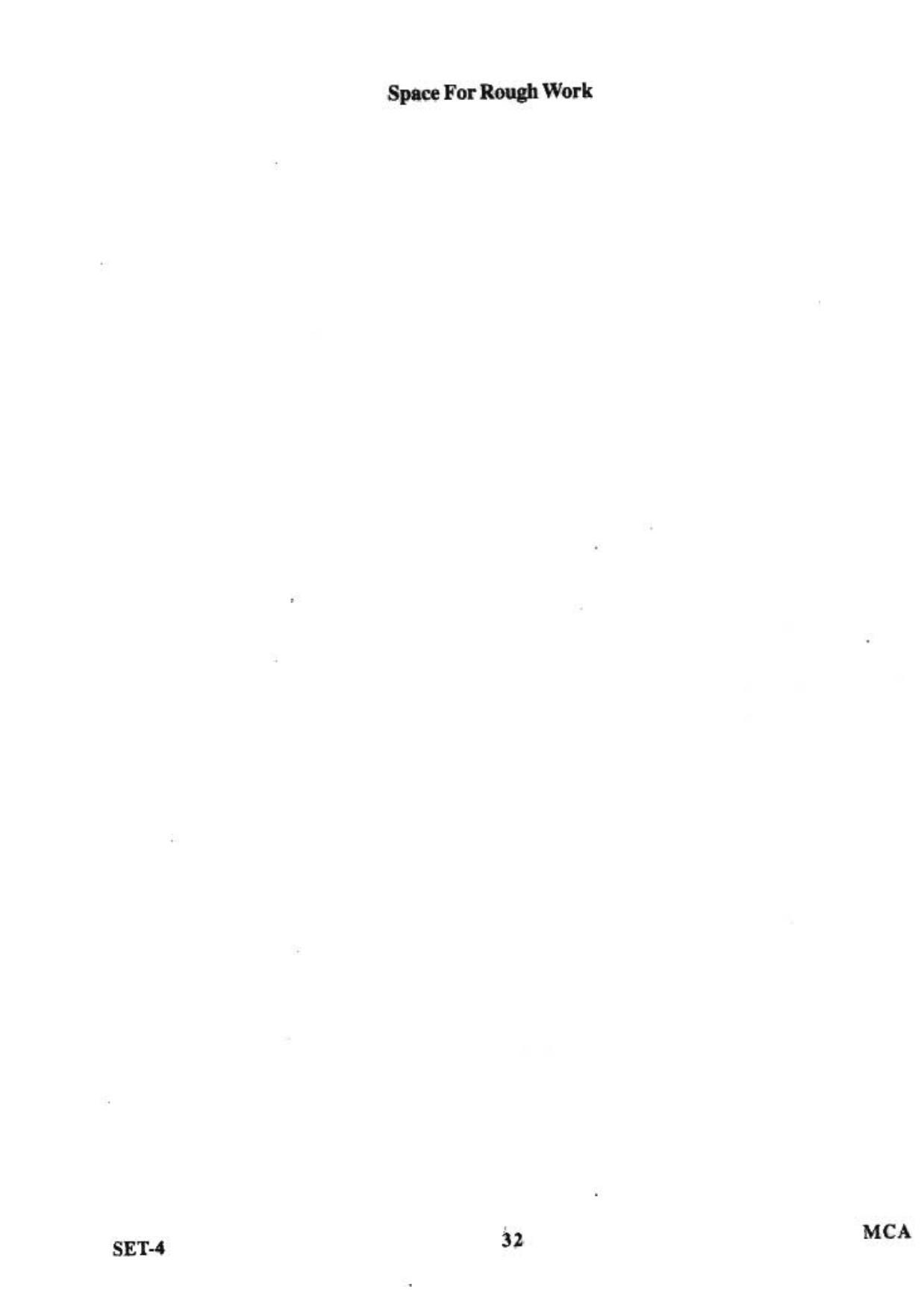 OJEE 2013 MCA Set 4 Question Paper - Page 30