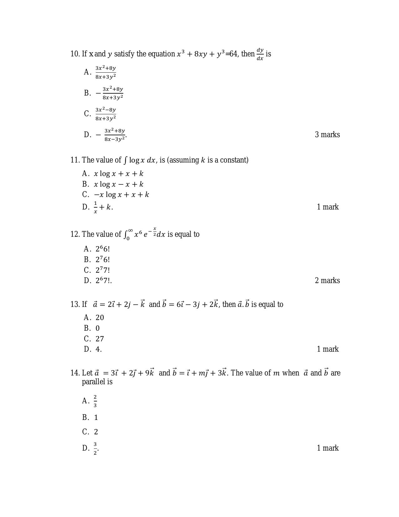 ACET October 2016 Question Papers - Page 3