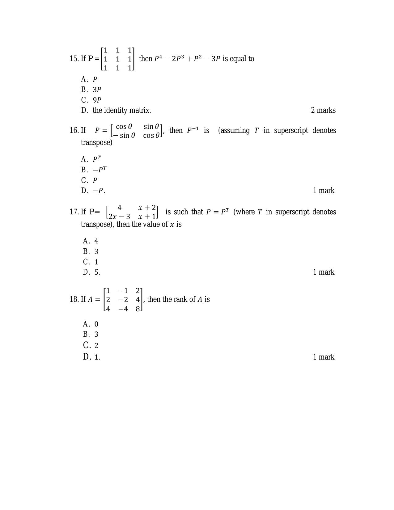 ACET October 2016 Question Papers - Page 4
