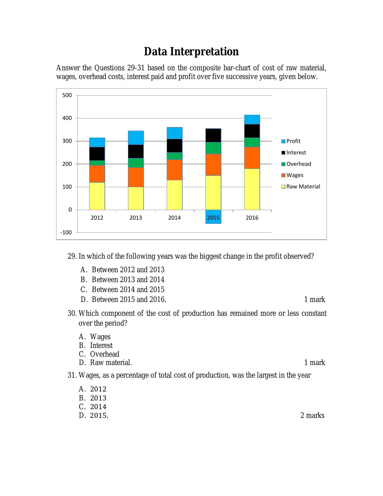 ACET October 2016 Question Papers - Page 7
