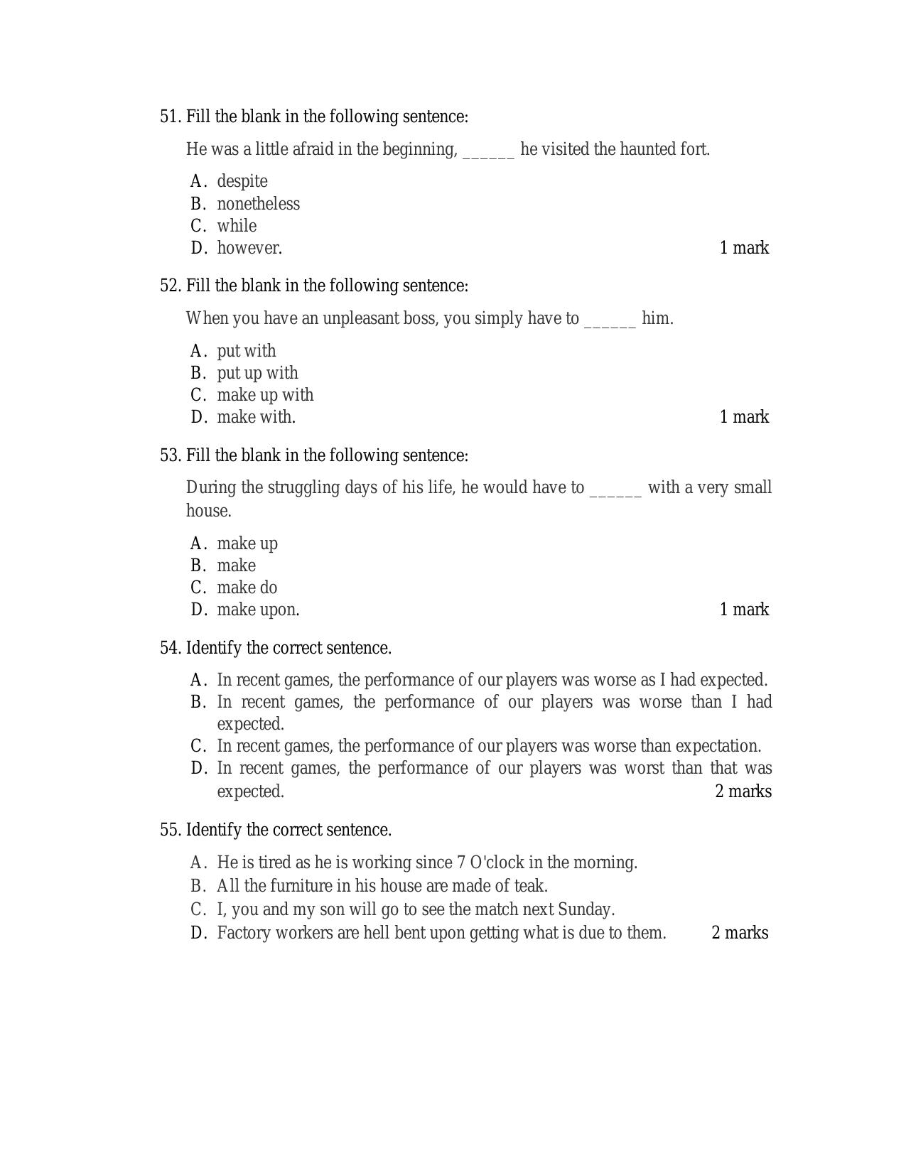 ACET October 2016 Question Papers - Page 14