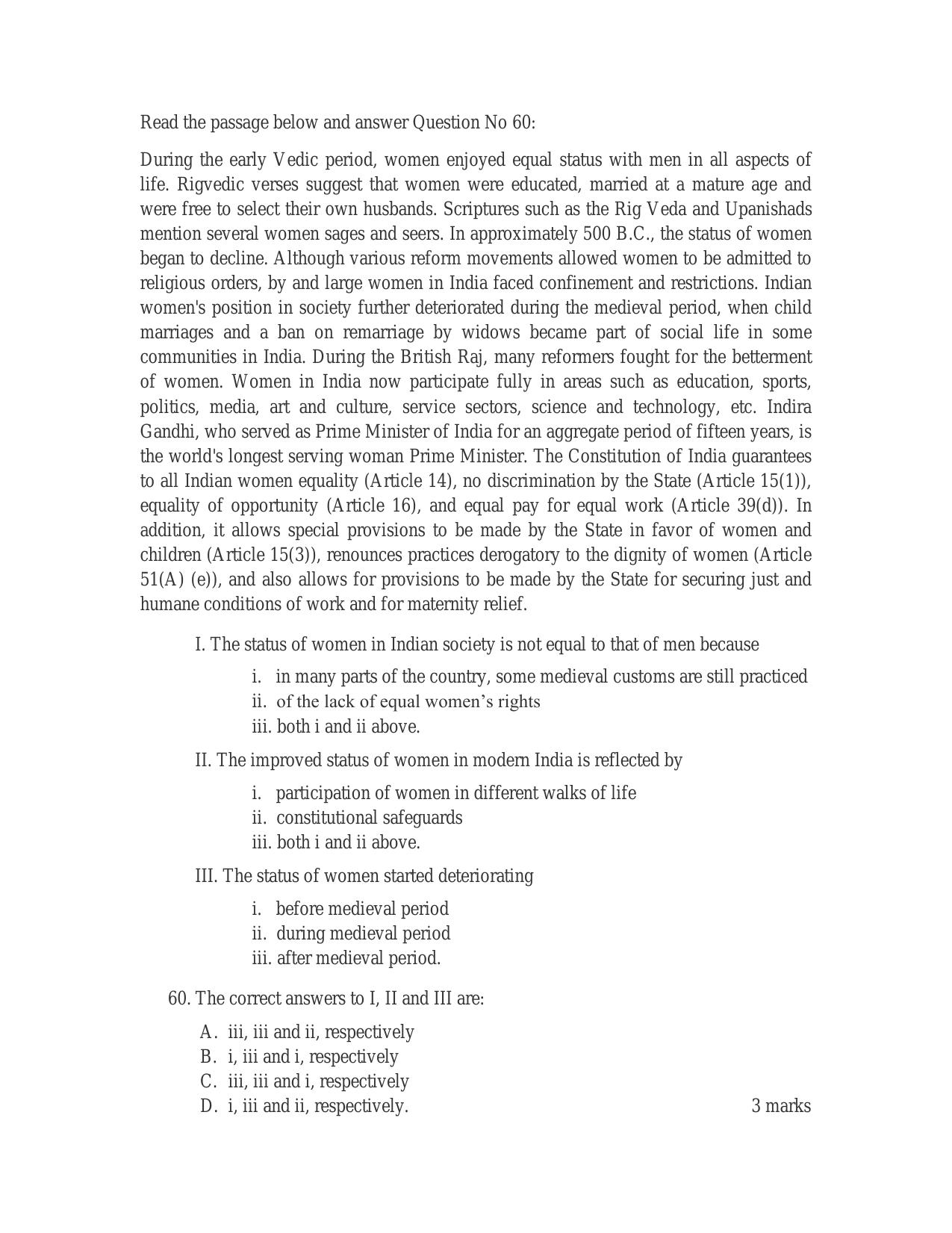 ACET October 2016 Question Papers - Page 17