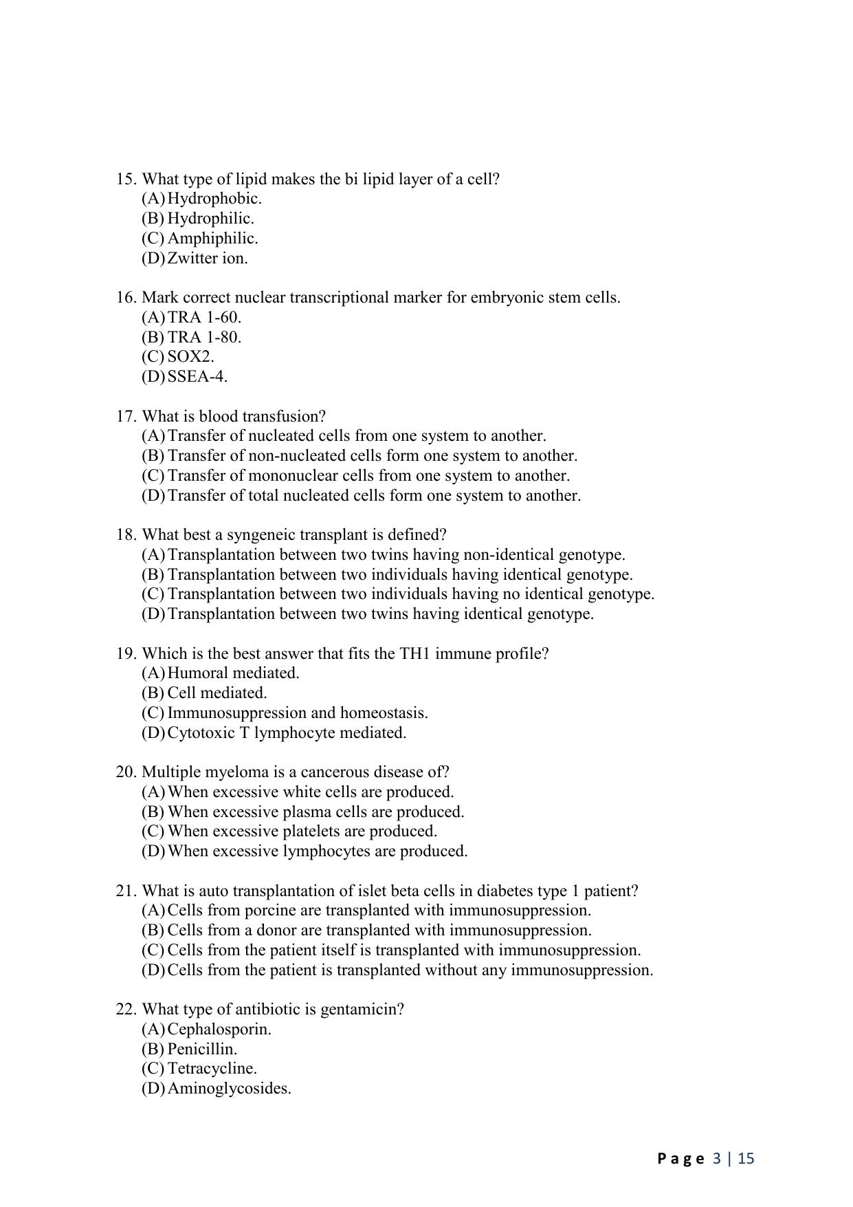 WB JEMAS (PG) MPHIL RMTS 2024 Question Paper - Page 5