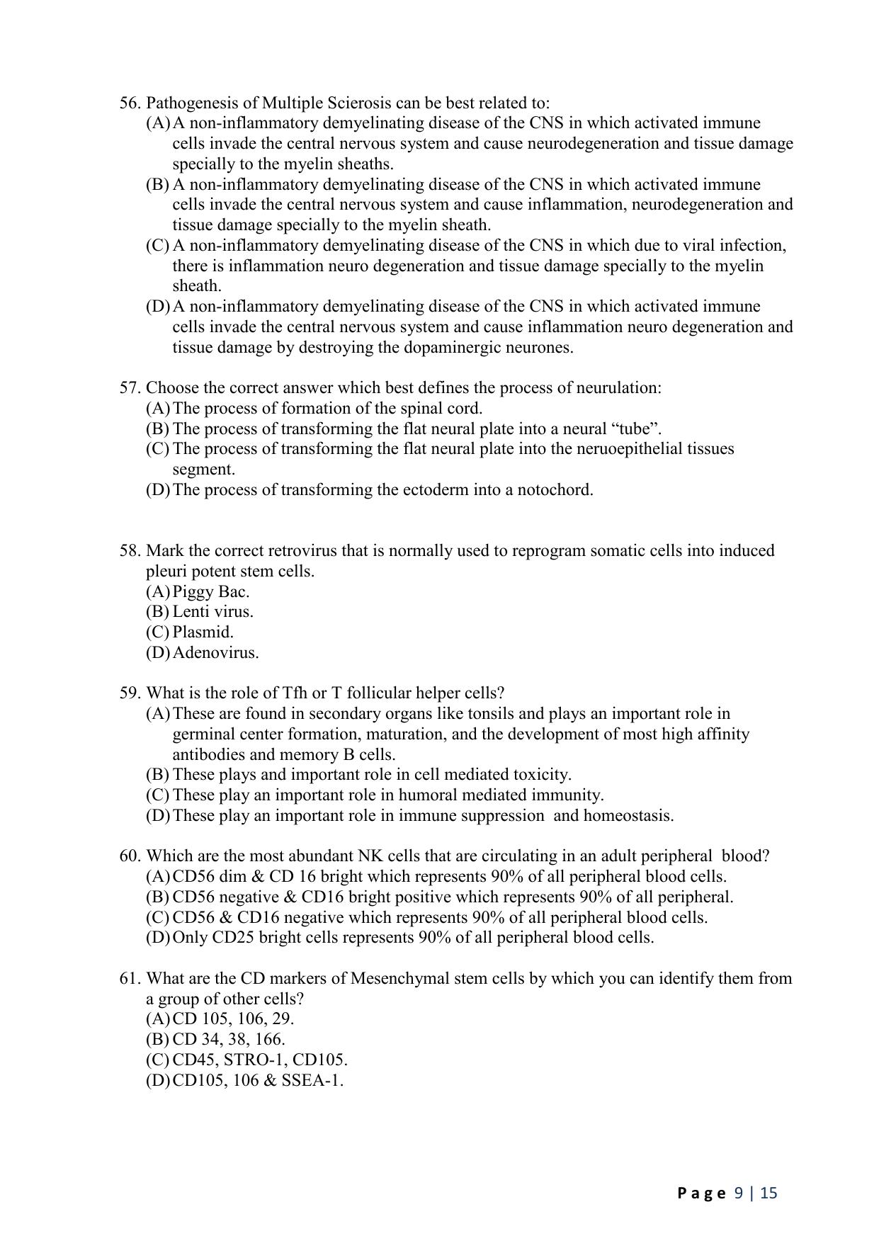 WB JEMAS (PG) MPHIL RMTS 2024 Question Paper - Page 11