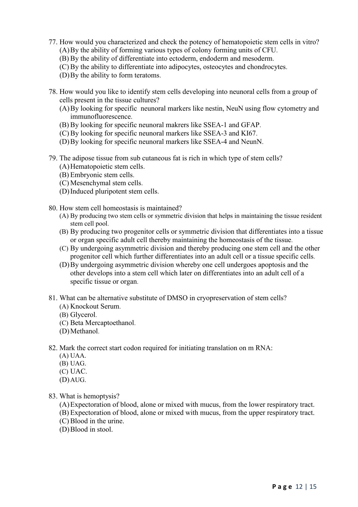 WB JEMAS (PG) MPHIL RMTS 2024 Question Paper - Page 14