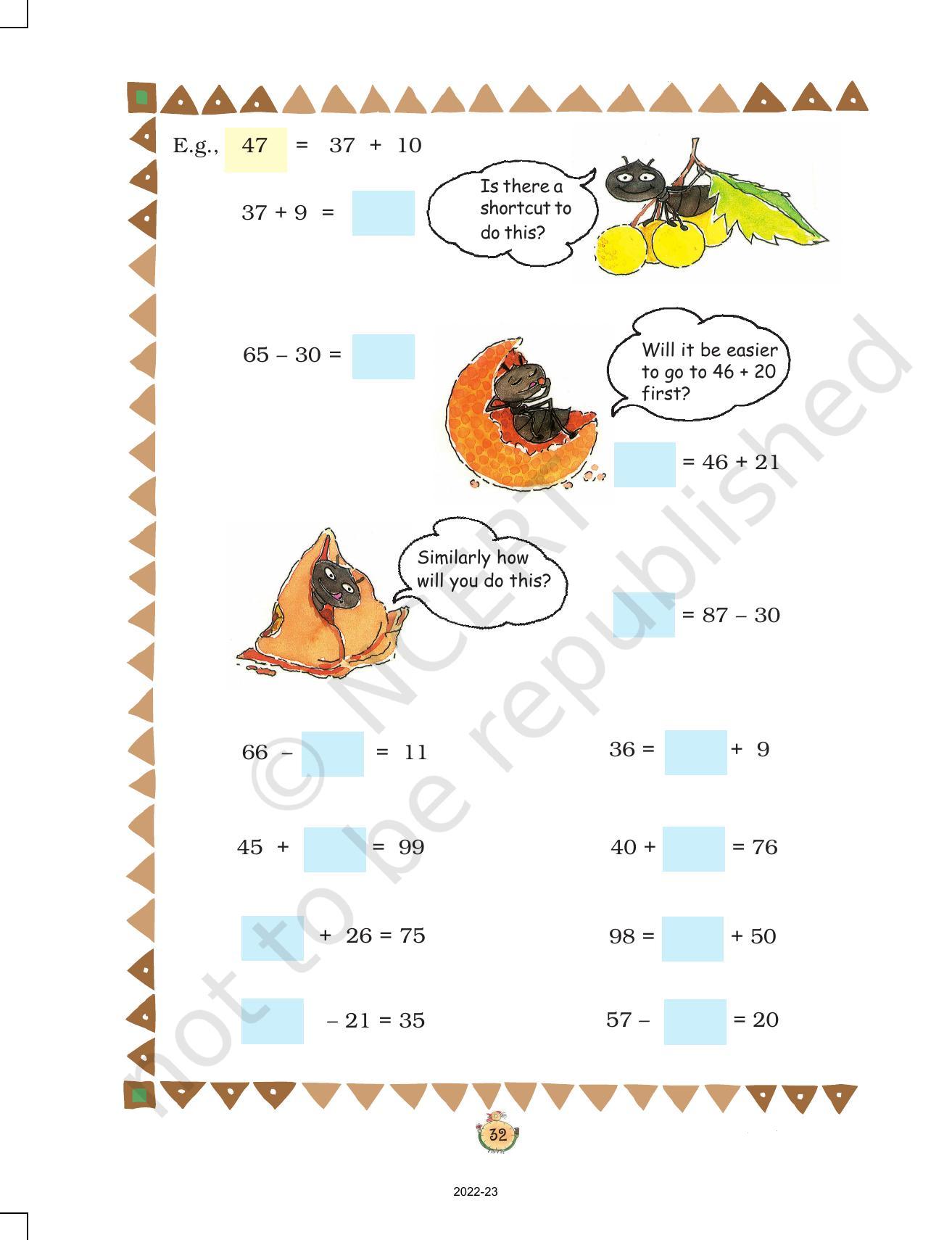 NCERT Book for Class 3 Maths Chapter 3-Give and Take - Page 4