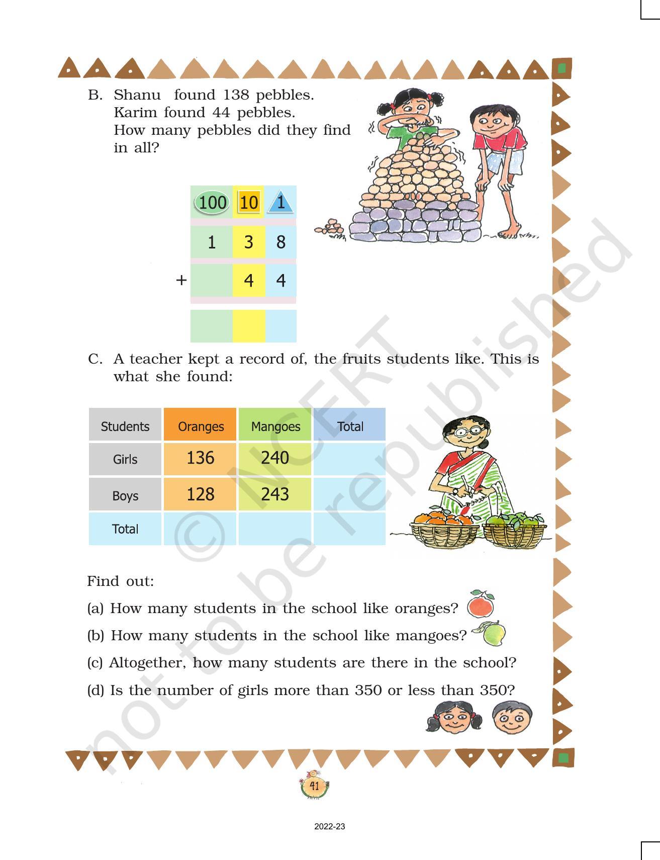 NCERT Book for Class 3 Maths Chapter 3-Give and Take - Page 13