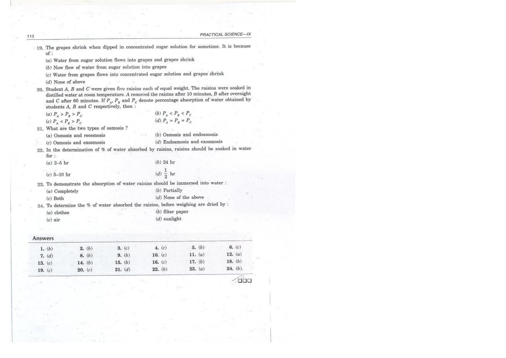 CBSE Worksheets for Class 9 Science Experiments Assignment - Page 6