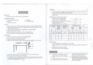 CBSE Worksheets for Class 9 Science Experiments Assignment