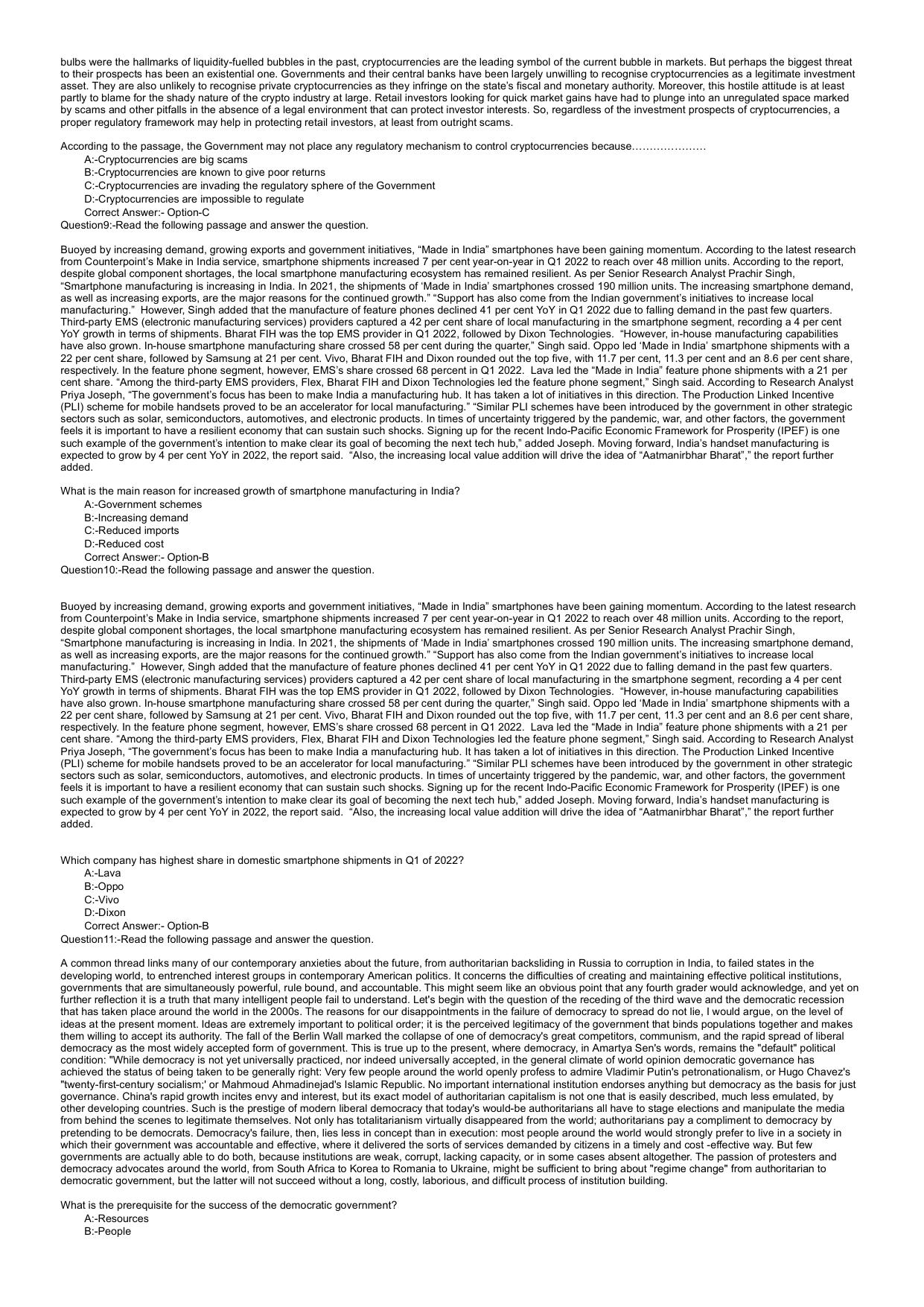 Kerala LLB 3 Year 2022 Question Paper with Answer Key - Page 3