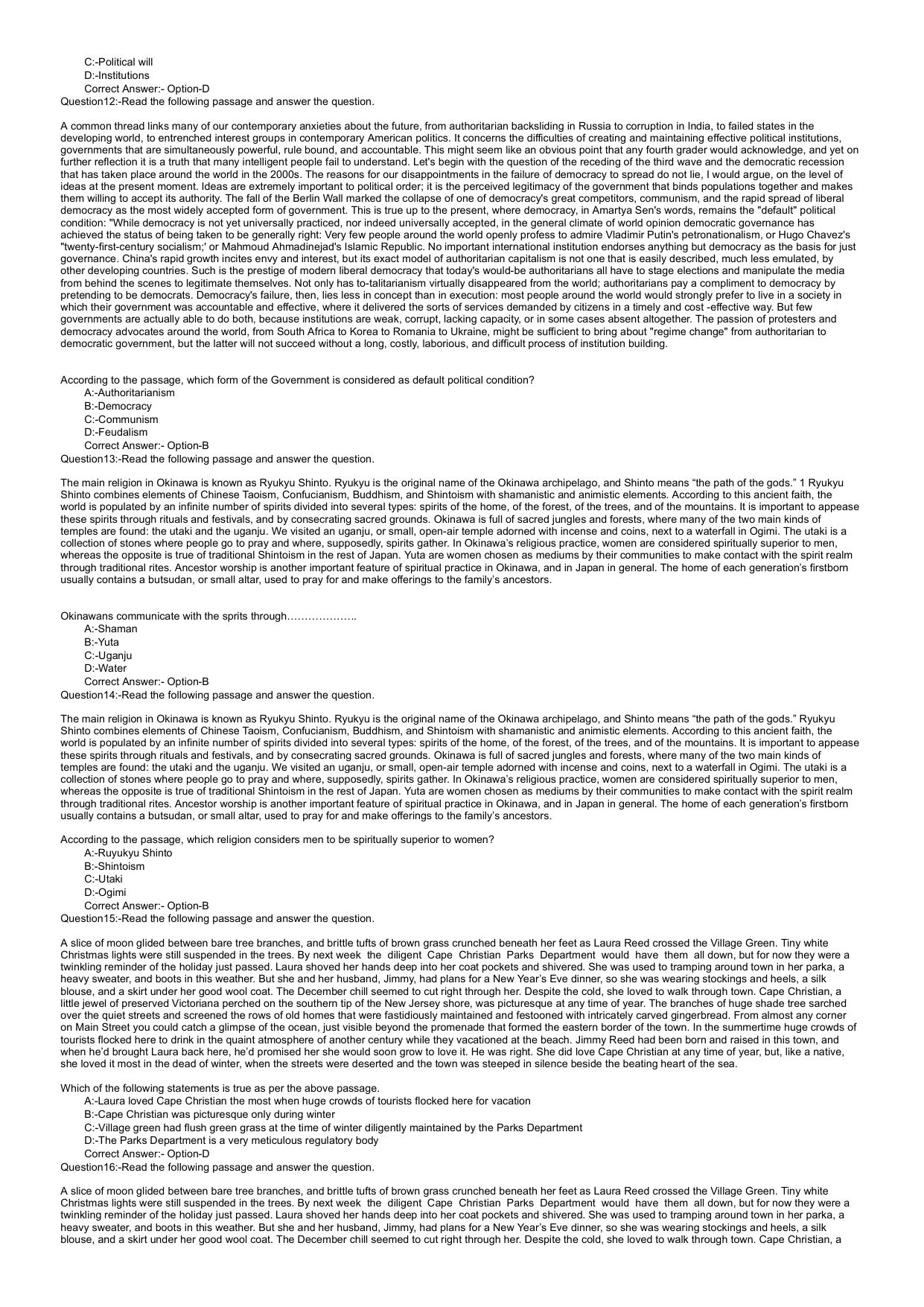 Kerala LLB 3 Year 2022 Question Paper with Answer Key - Page 4