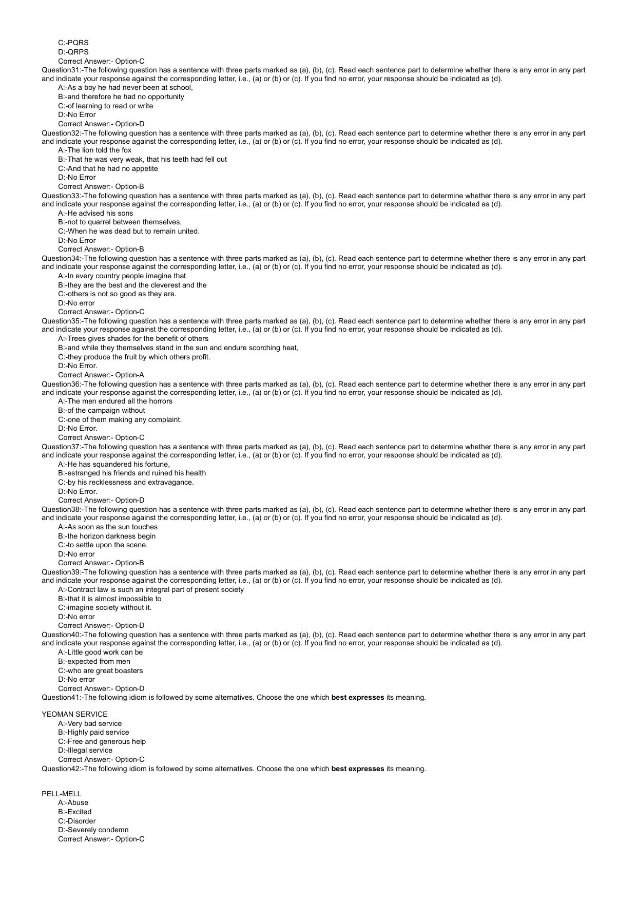 Kerala LLB 3 Year 2022 Question Paper with Answer Key - Page 7
