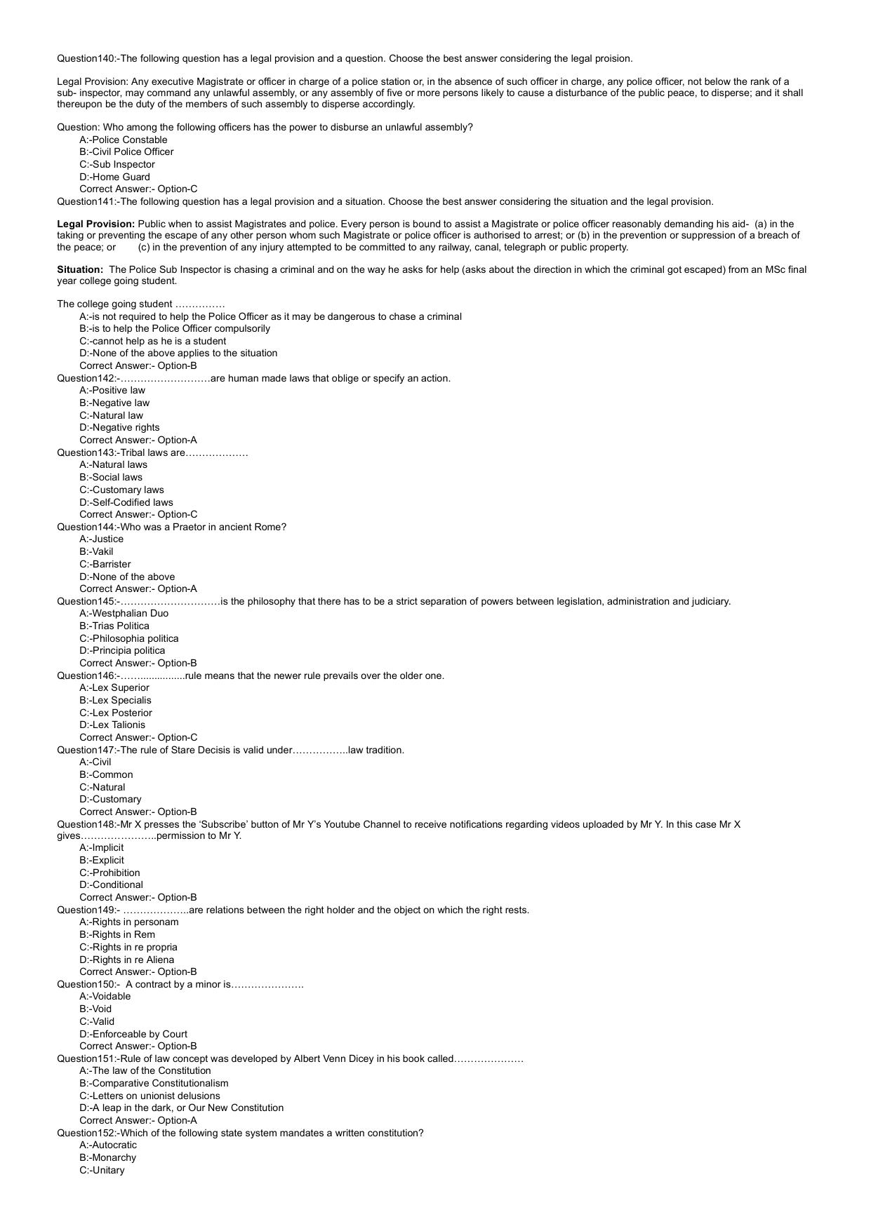 Kerala LLB 3 Year 2022 Question Paper with Answer Key - Page 16