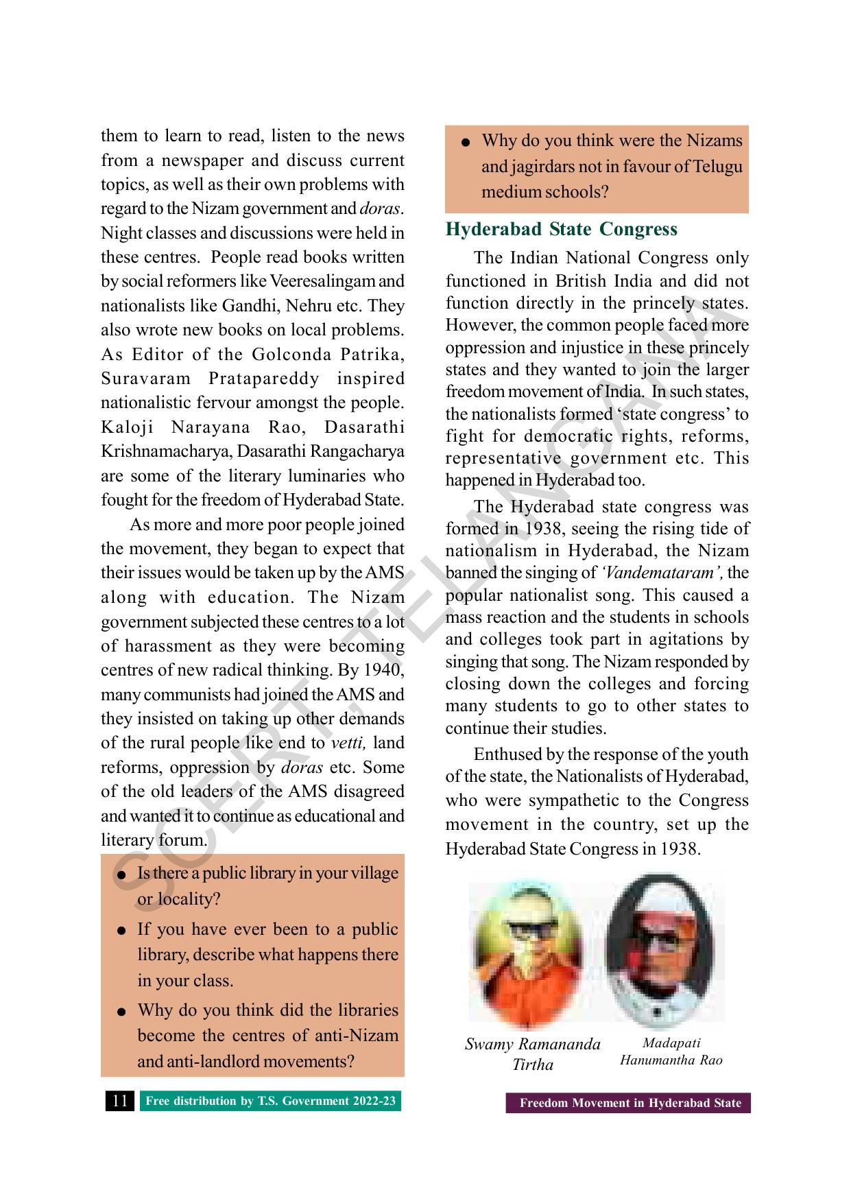 TS SCERT Class 8 Social Science Path 2 (Telugu Medium) Text Book - Page 28