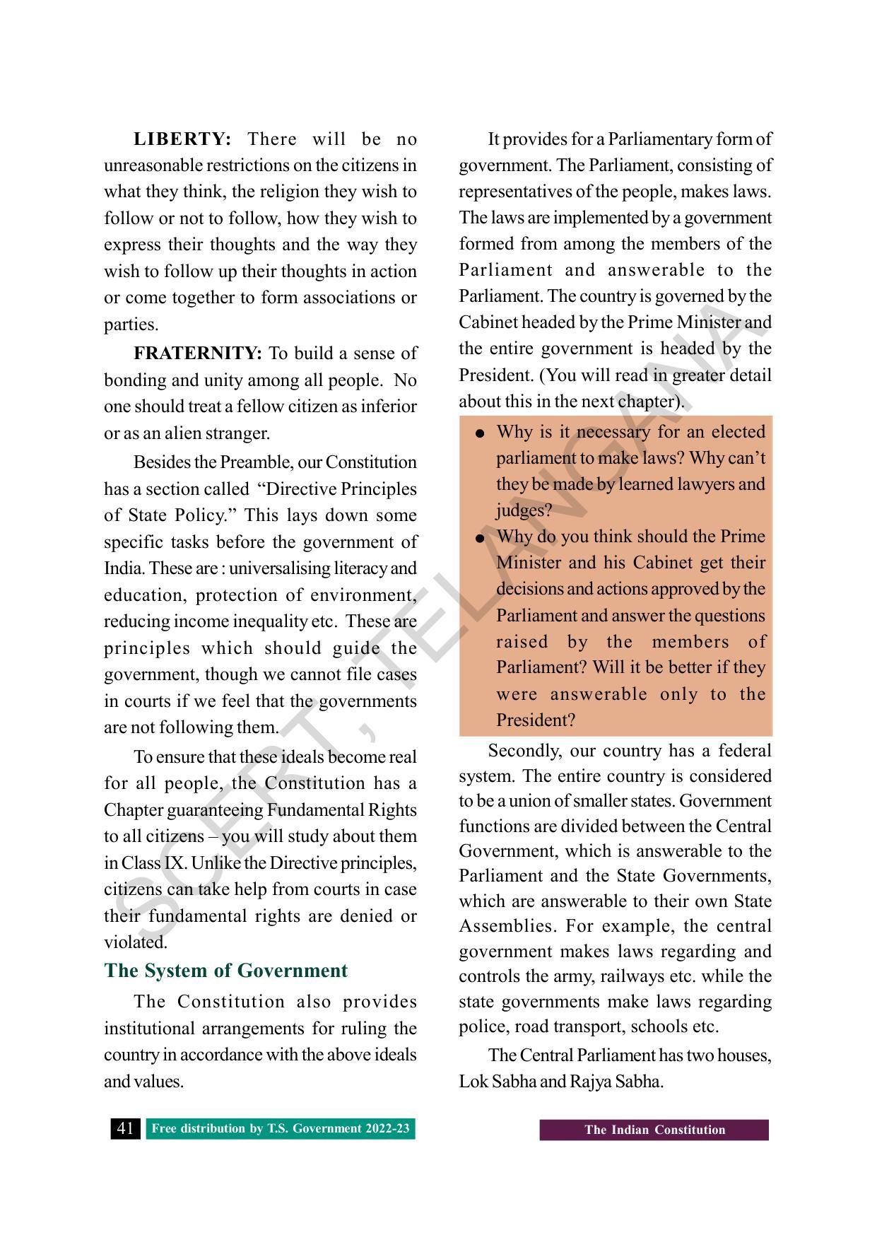 TS SCERT Class 8 Social Science Path 2 (Telugu Medium) Text Book - Page 58