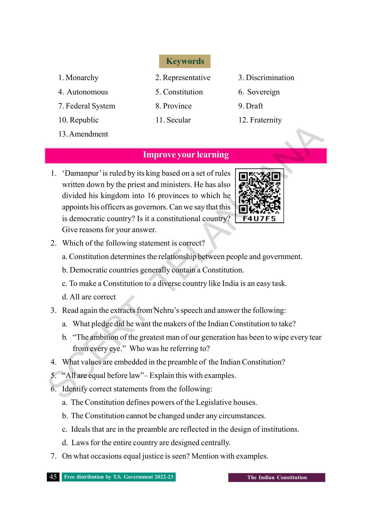 TS SCERT Class 8 Social Science Path 2 (Telugu Medium) Text Book - Page 62