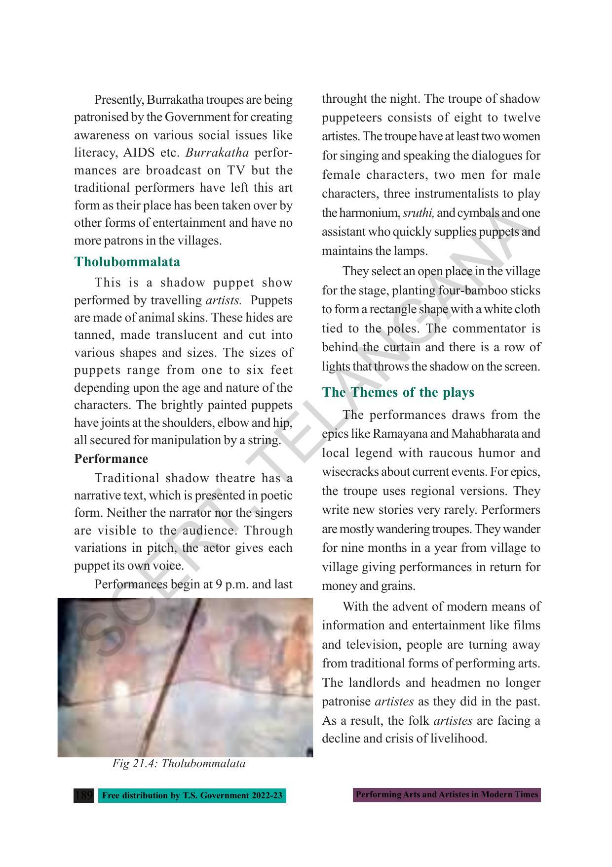 TS SCERT Class 8 Social Science Path 2 (Telugu Medium) Text Book - Page 109
