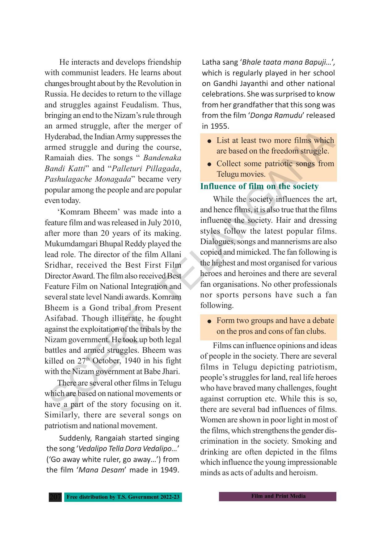 TS SCERT Class 8 Social Science Path 2 (Telugu Medium) Text Book - Page 127