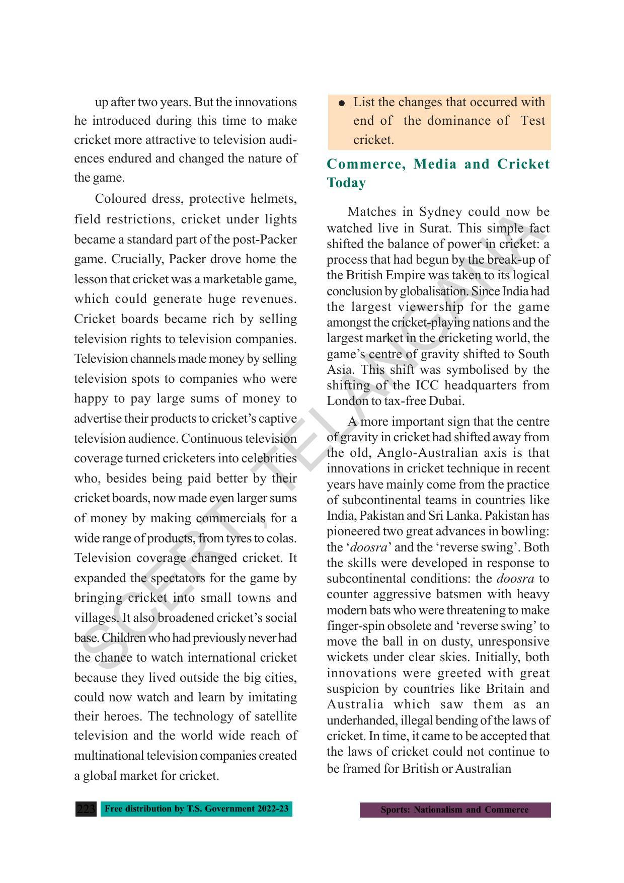 TS SCERT Class 8 Social Science Path 2 (Telugu Medium) Text Book - Page 143