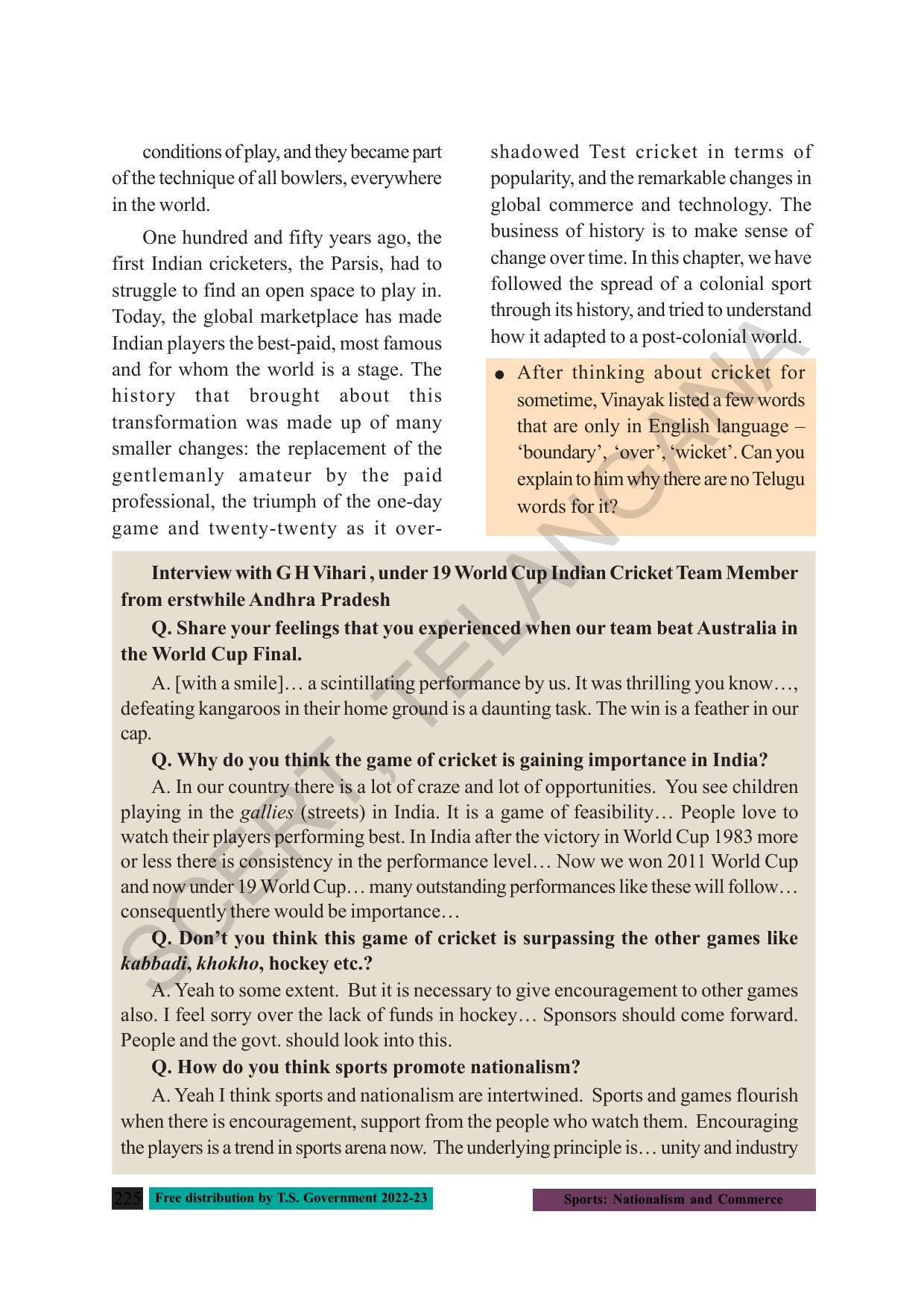 TS SCERT Class 8 Social Science Path 2 (Telugu Medium) Text Book - Page 145