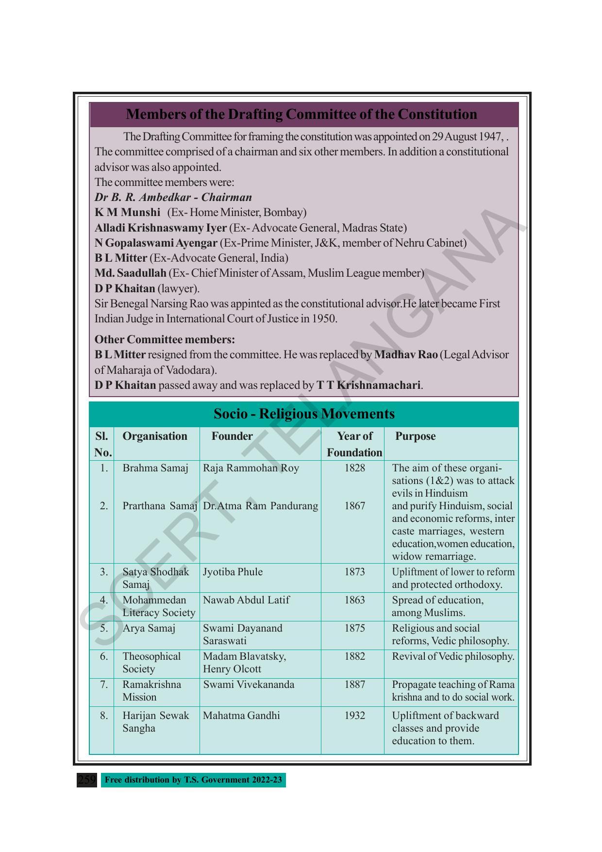 TS SCERT Class 8 Social Science Path 2 (Telugu Medium) Text Book - Page 179