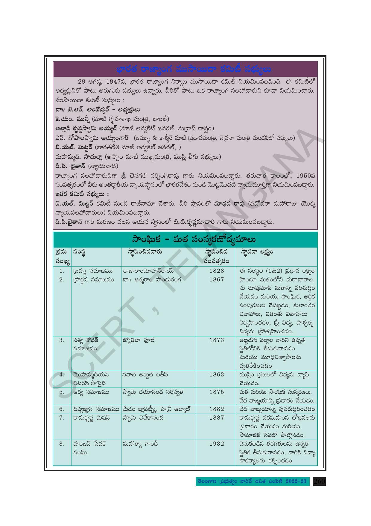TS SCERT Class 8 Social Science Path 2 (Telugu Medium) Text Book - Page 180