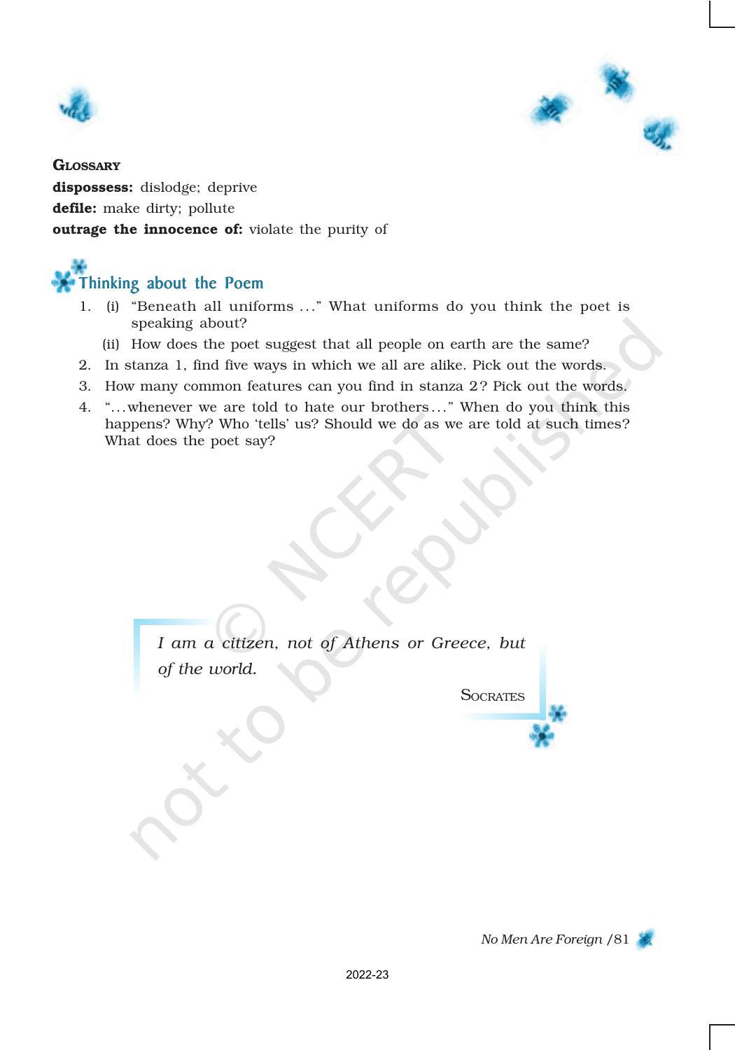 NCERT Book for Class 9 English Chapter 6 My Childhood - Page 14
