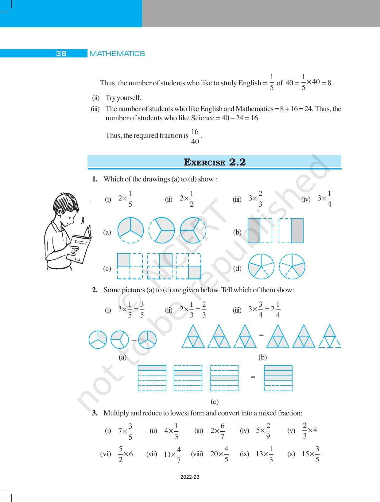 NCERT Book for Class 7 Maths: Chapter 2-Fractions and Decimals - Page 8