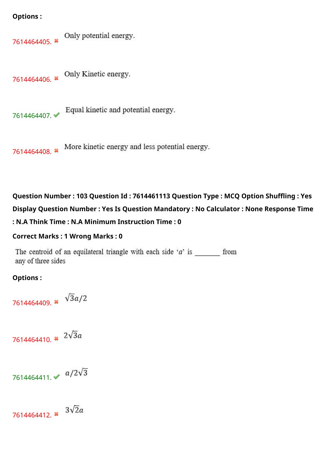 TS ECET 2024: CIV – CIVIL ENGINEERING Master Question Paper With Preliminary Key - Page 64