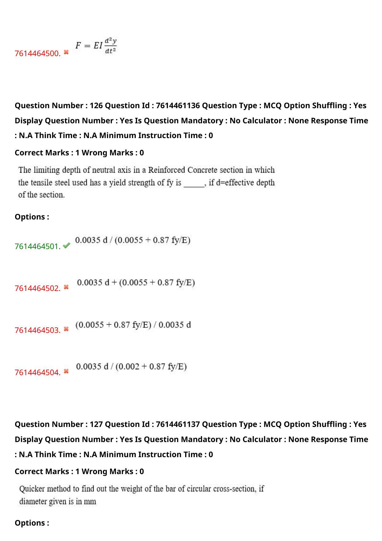 TS ECET 2024: CIV – CIVIL ENGINEERING Master Question Paper With Preliminary Key - Page 78