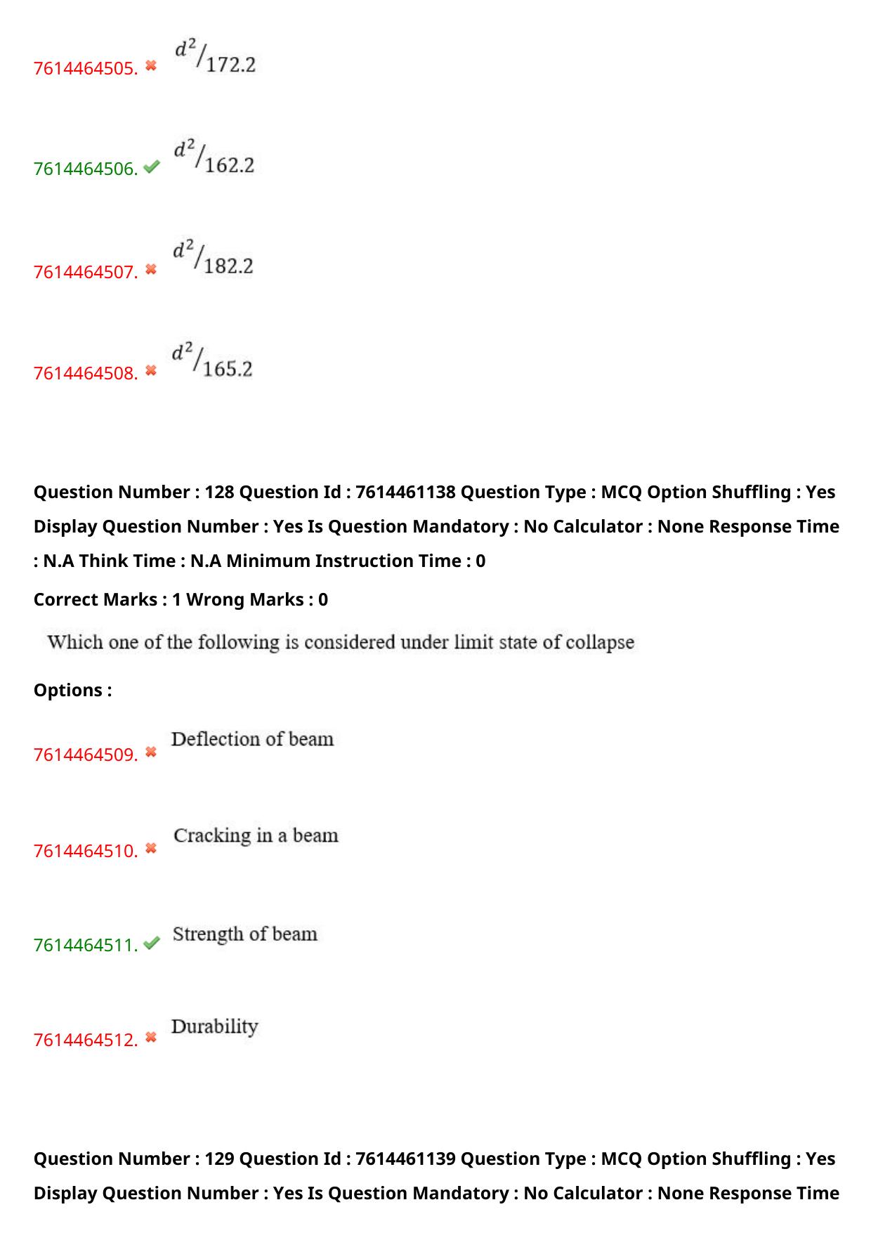 TS ECET 2024: CIV – CIVIL ENGINEERING Master Question Paper With Preliminary Key - Page 79