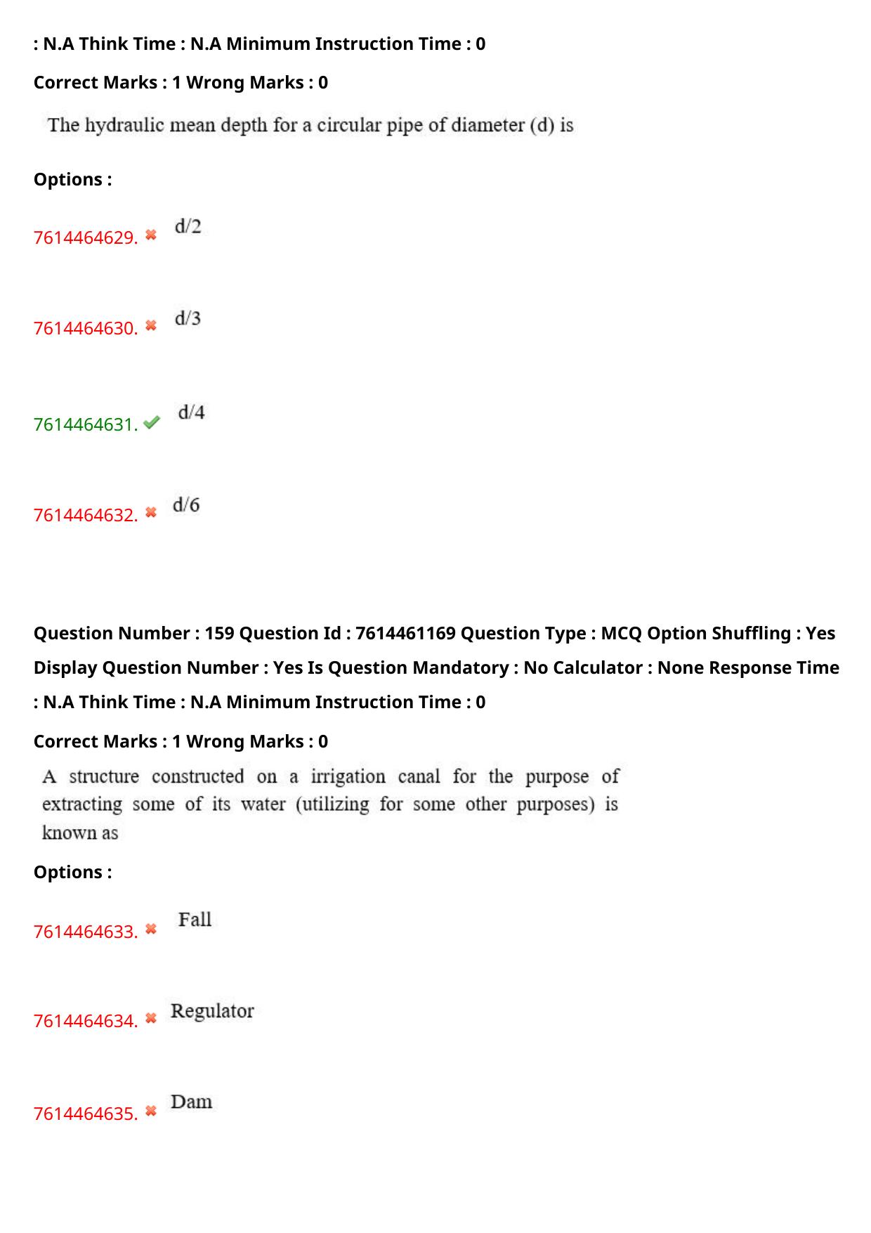 TS ECET 2024: CIV – CIVIL ENGINEERING Master Question Paper With Preliminary Key - Page 97